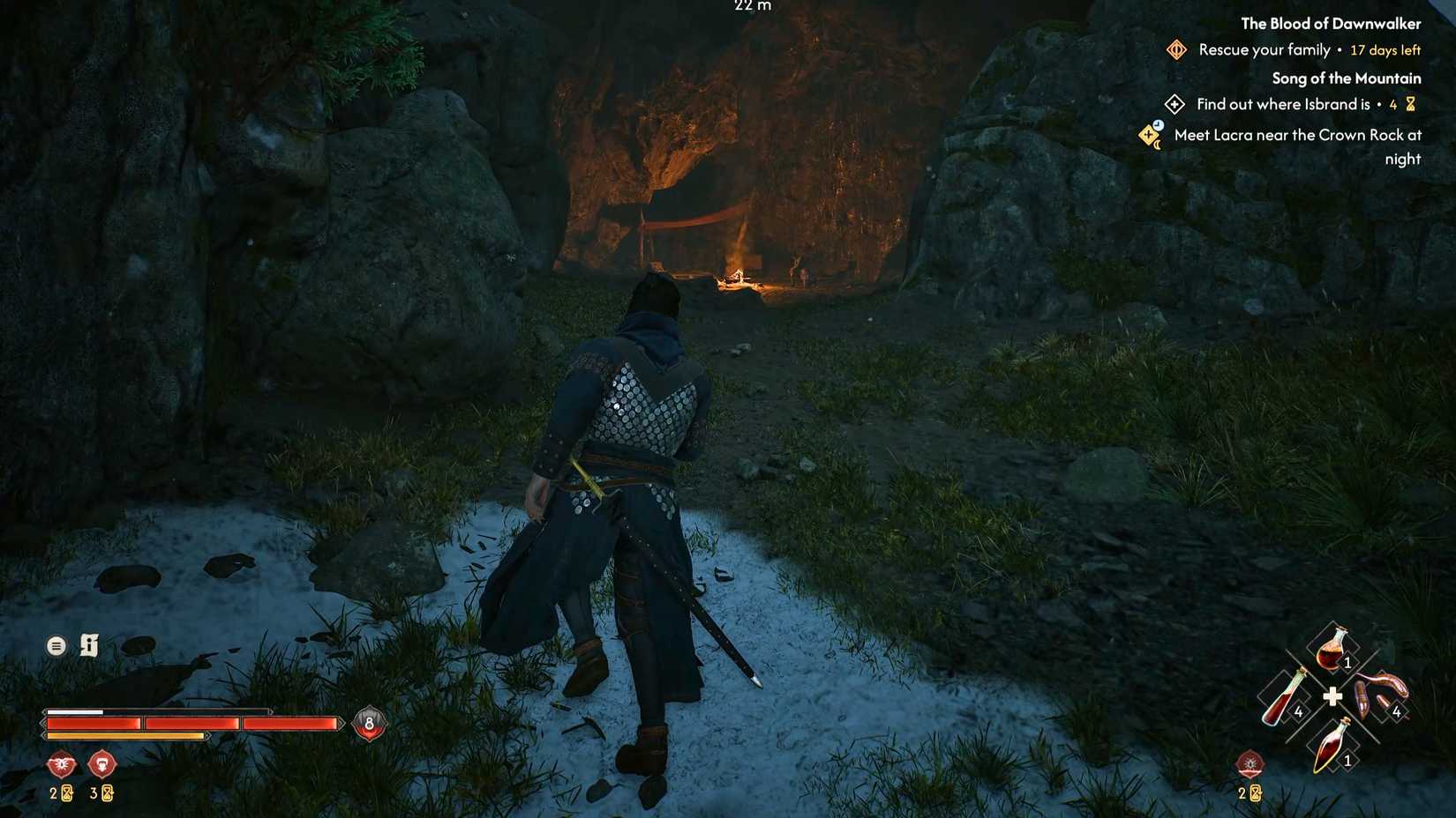 Song of the Mountain Quest Start Blood of Dawnwalker