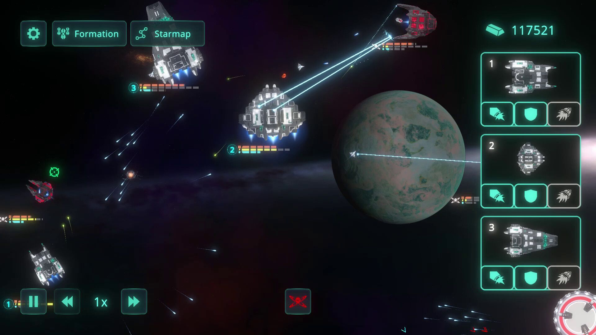 space menace press screenshot