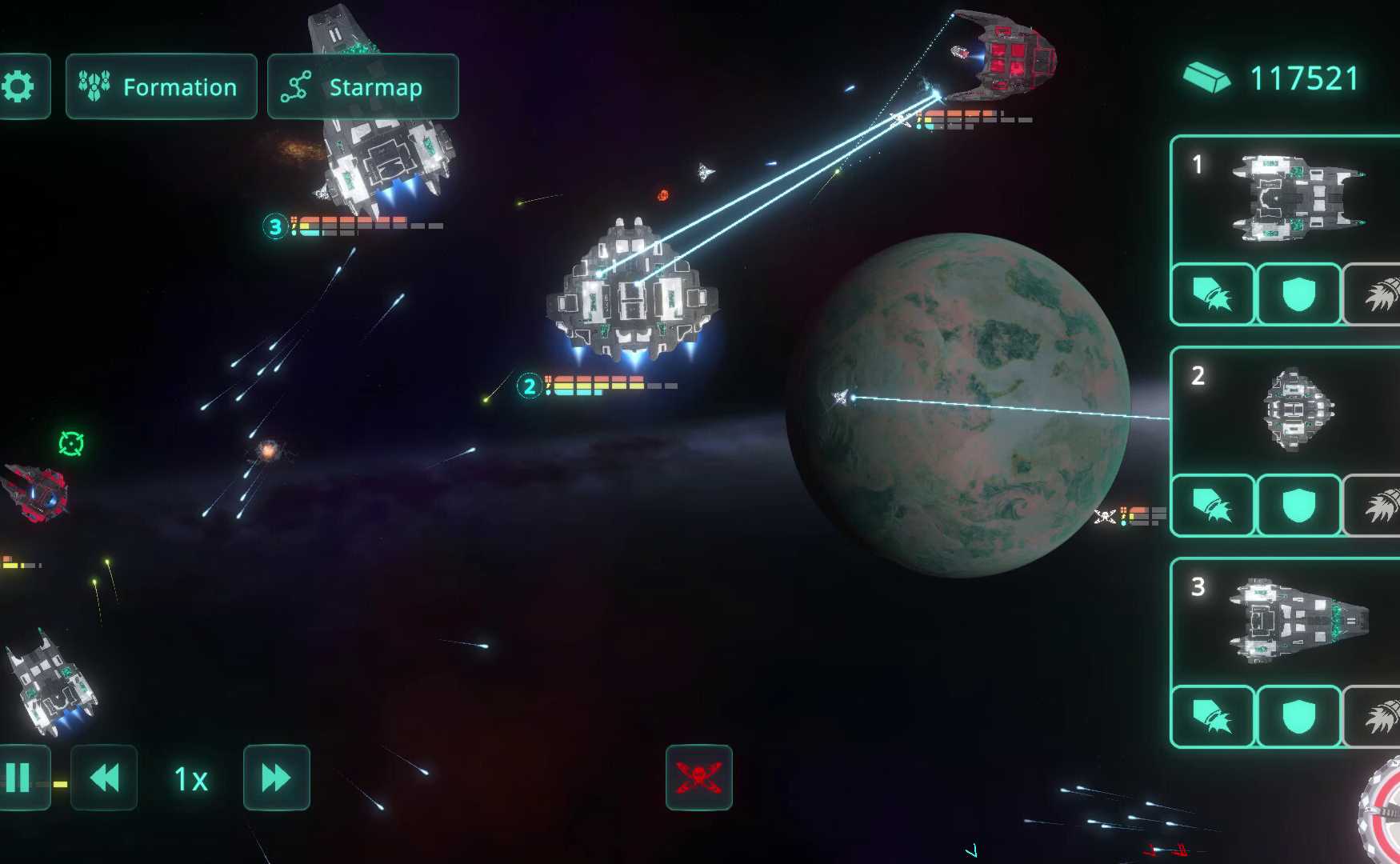 space menace press screenshot