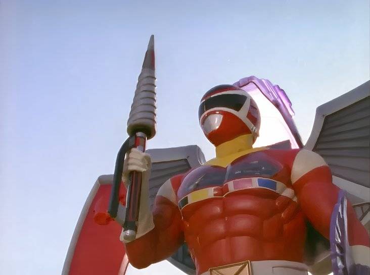 The original Battlizer (Andros) in Power Rangers