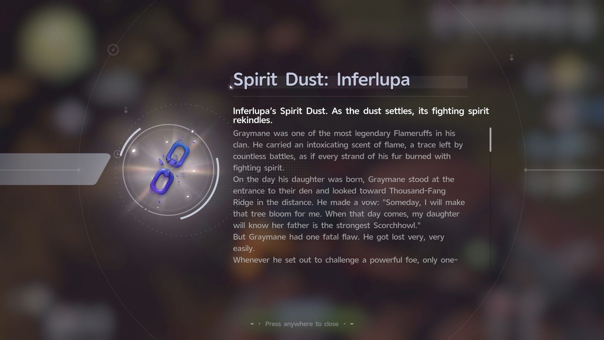 Spirit Dust Inferlupa Aniimo