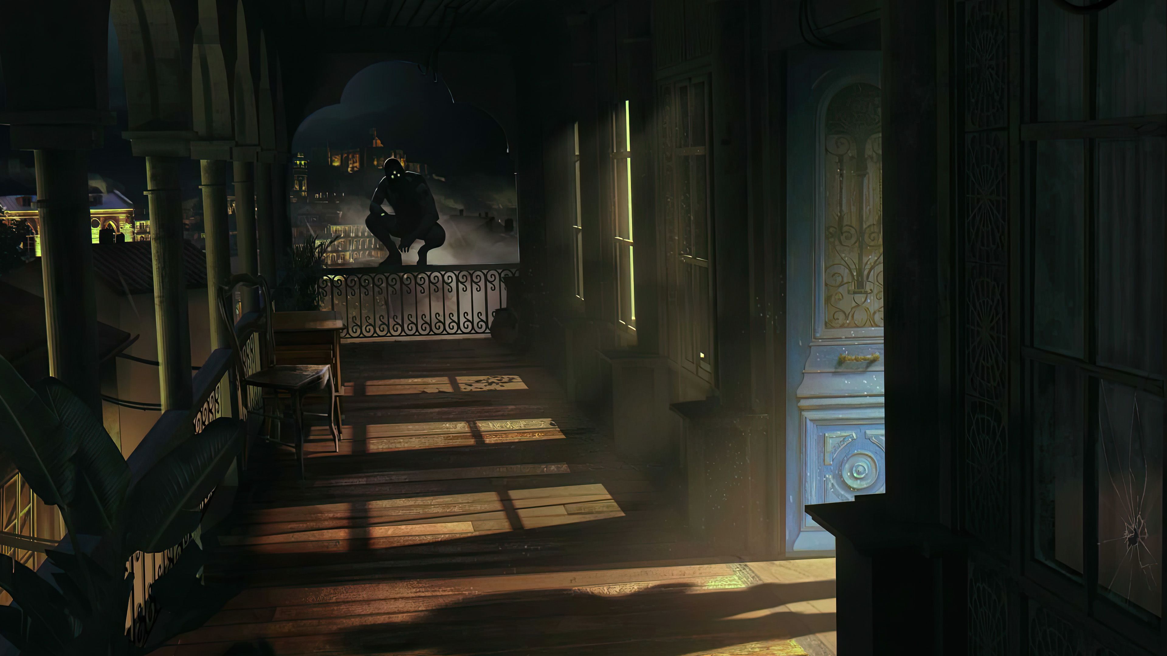Splinter Cell Remake Key Art with Sam Fisher in Georgia