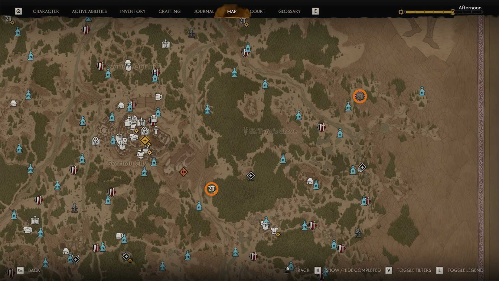 St. Tyna’s Grove Ancient Ruin Locations In The Blood Of Dawnwalker