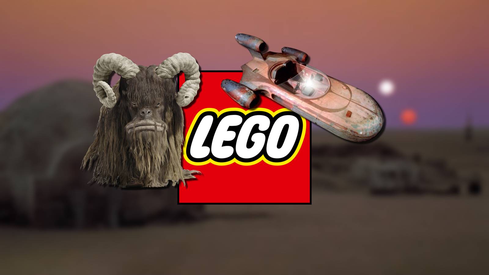 LEGO Fan Turns Golden Retriever Puppy Set Into Star Wars’ Tatooine With Bantha Mount and Landspeeder LEGO Fan Turns Golden Retriever Puppy Set Into Star Wars’ Tatooine With Bantha Mount and Landspeeder