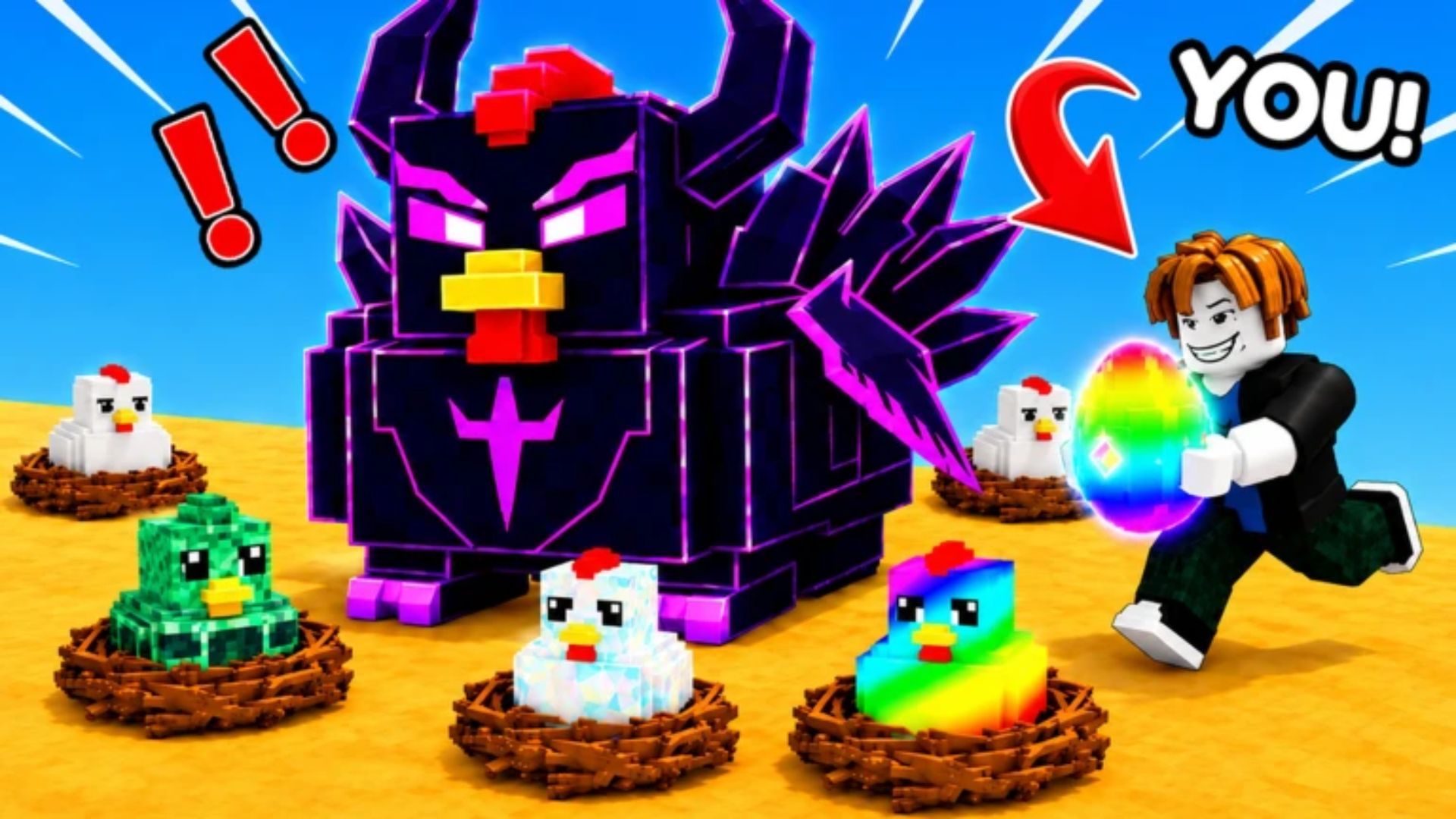 Steal a Chicken character
