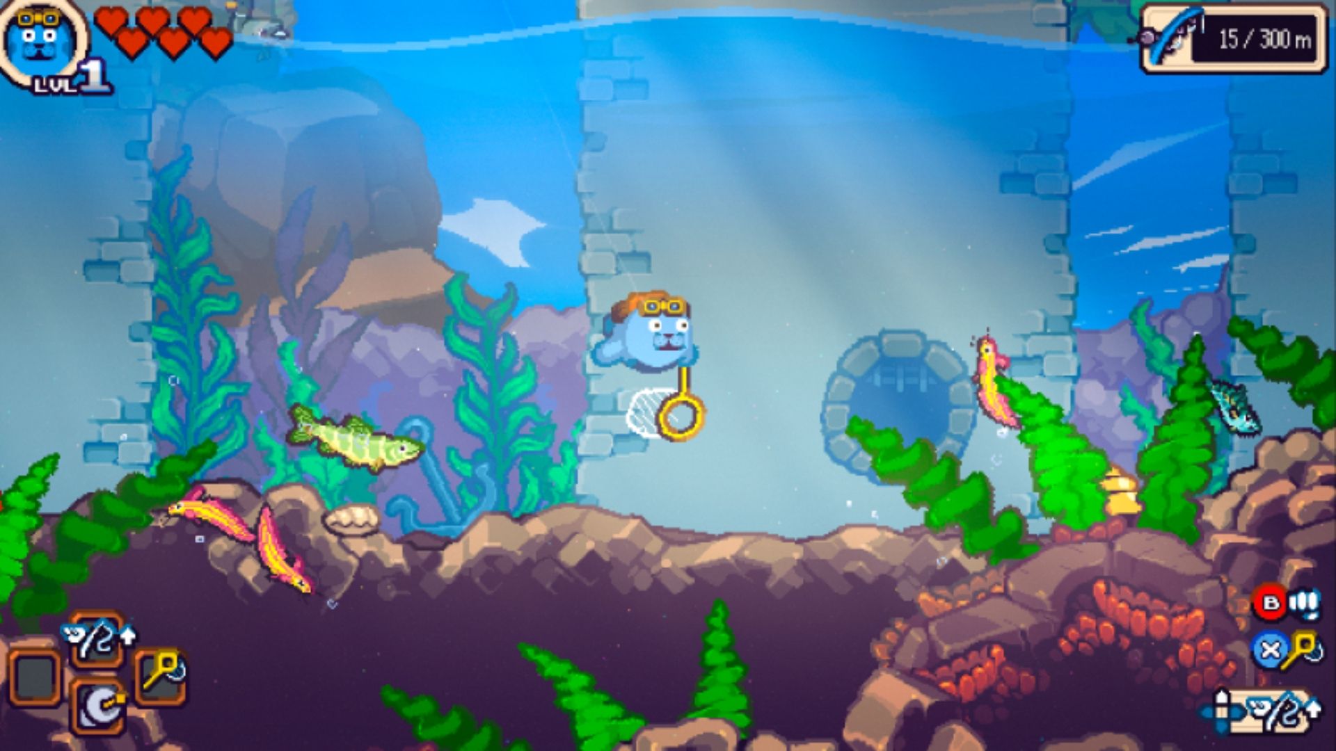 steam-games-like-pokemon-dave-the-diver-sea-sniffer-gameplay-1
