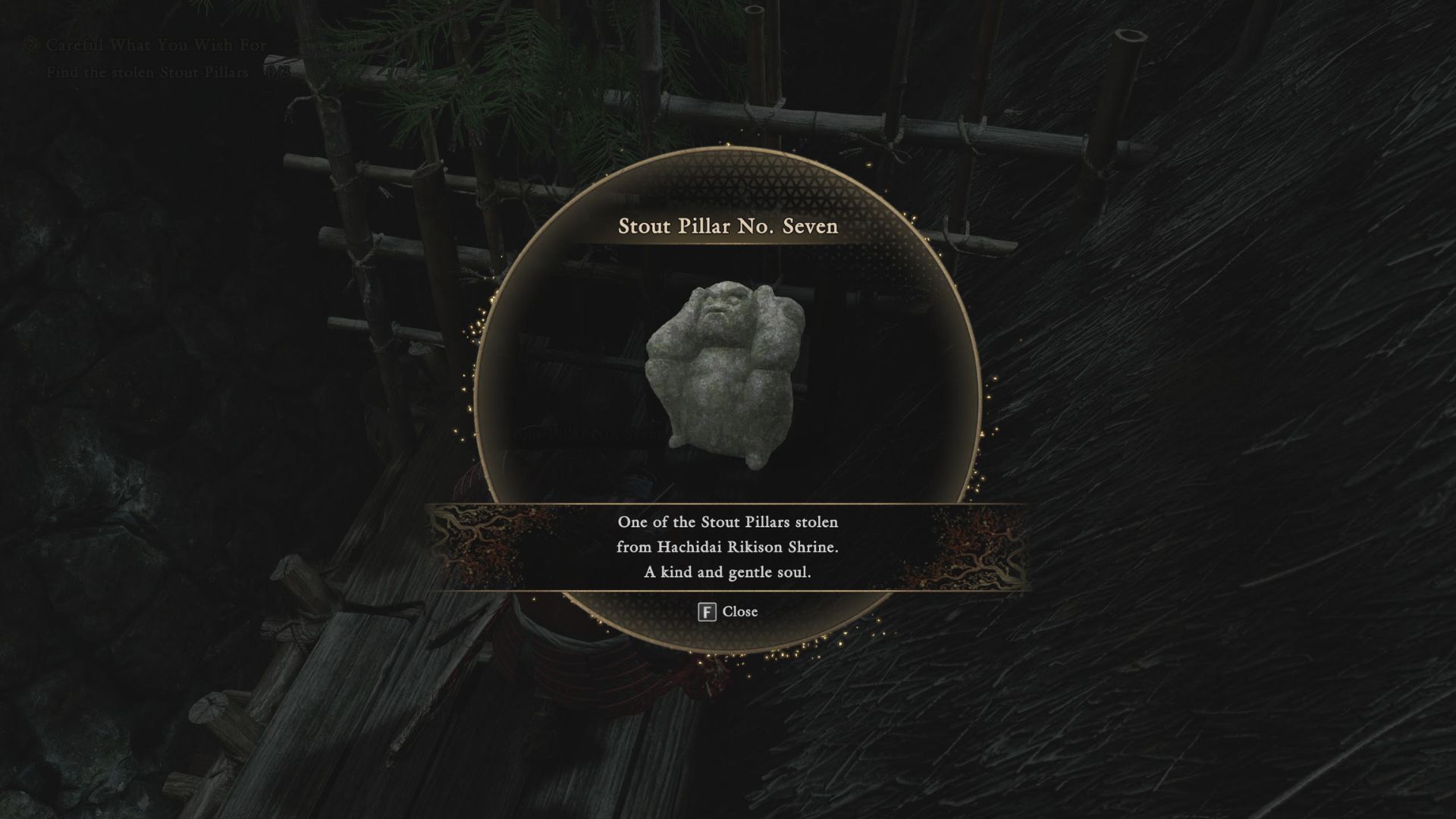 Stout Pillar Number 7 in Onimusha WOTS