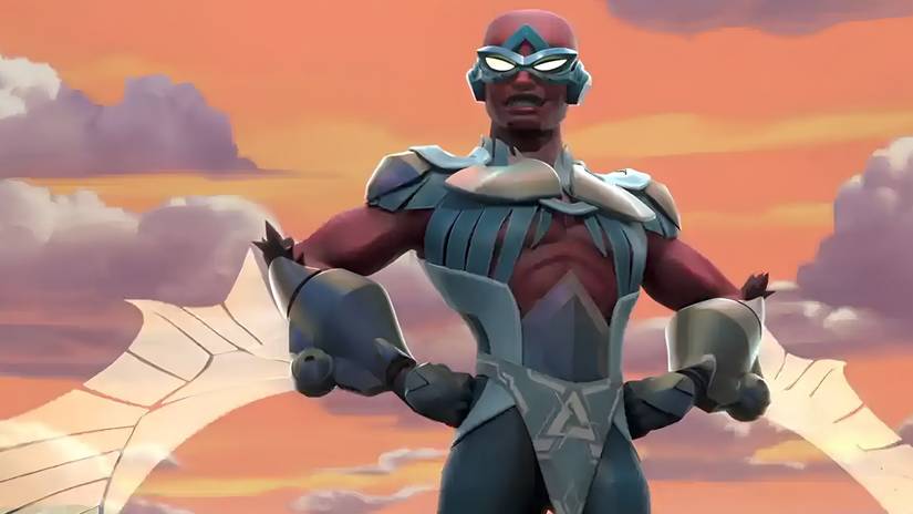 Stratos in 2021's He-Man and the Masters of the Universe