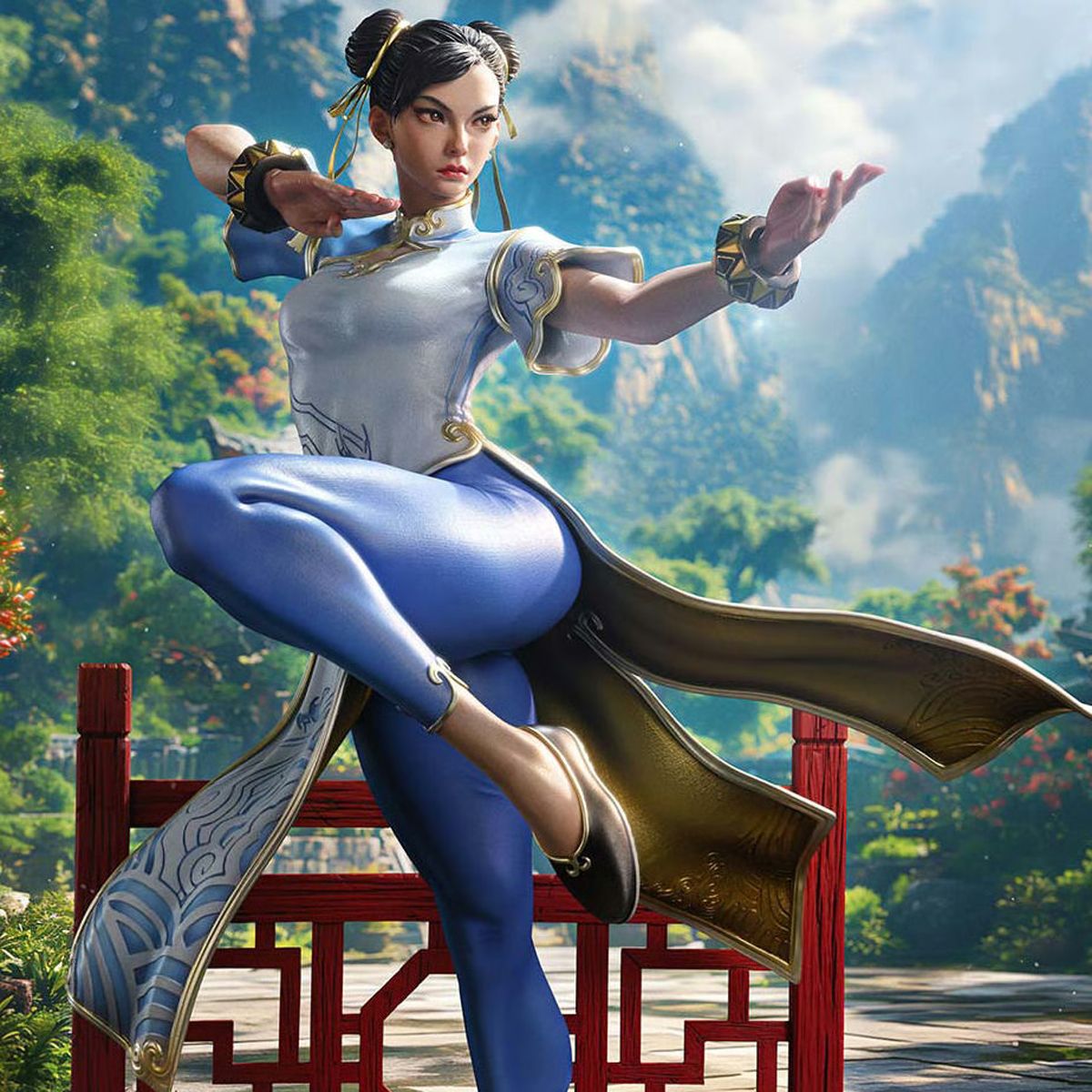 Street Fighter Chun Li Prime 1 Studio Statue 1