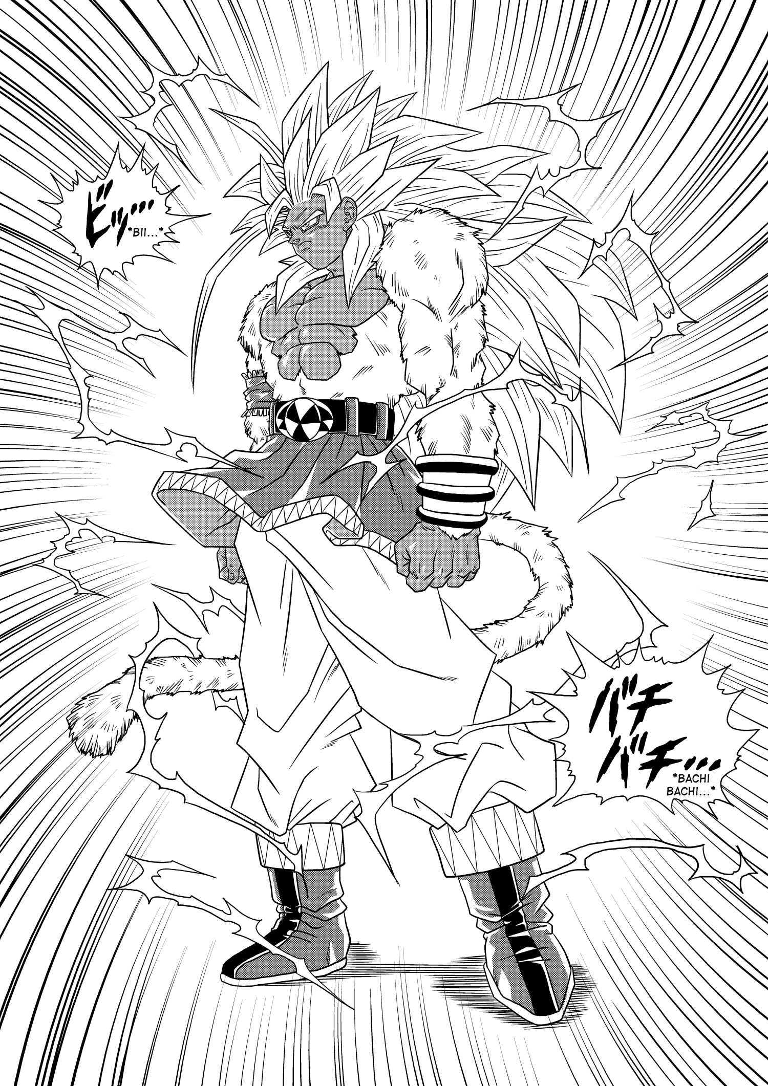Super Saiyan 5 Goku by Toyotarou