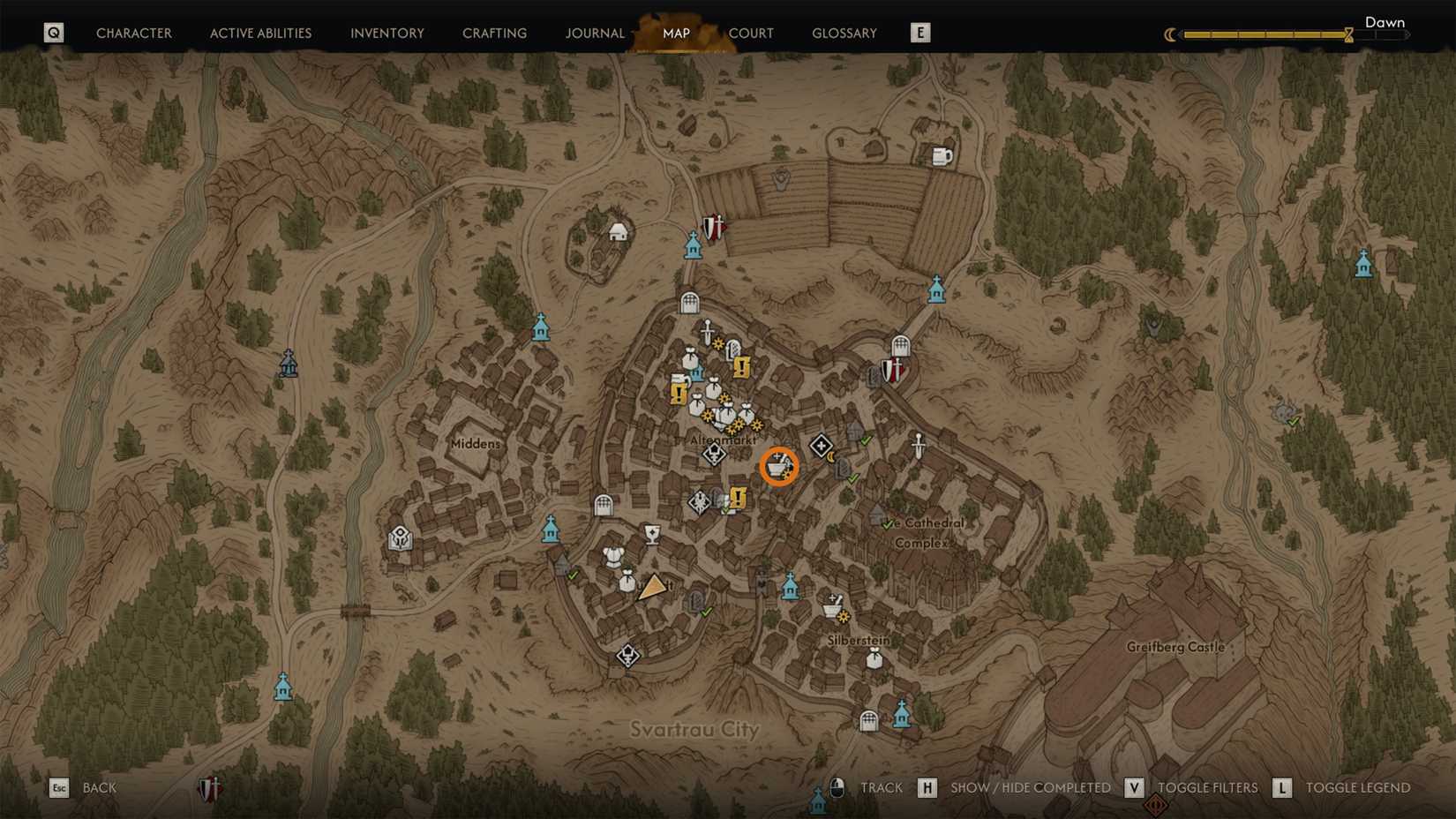Svartrau City, Altenmarkt Medic Location in The Blood of Dawnwalker