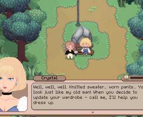 5 Game Bertani Nyaris Sempurna yang Justru Jarang Dilirik Gamers 16 Talking to Crystal in Shinehill