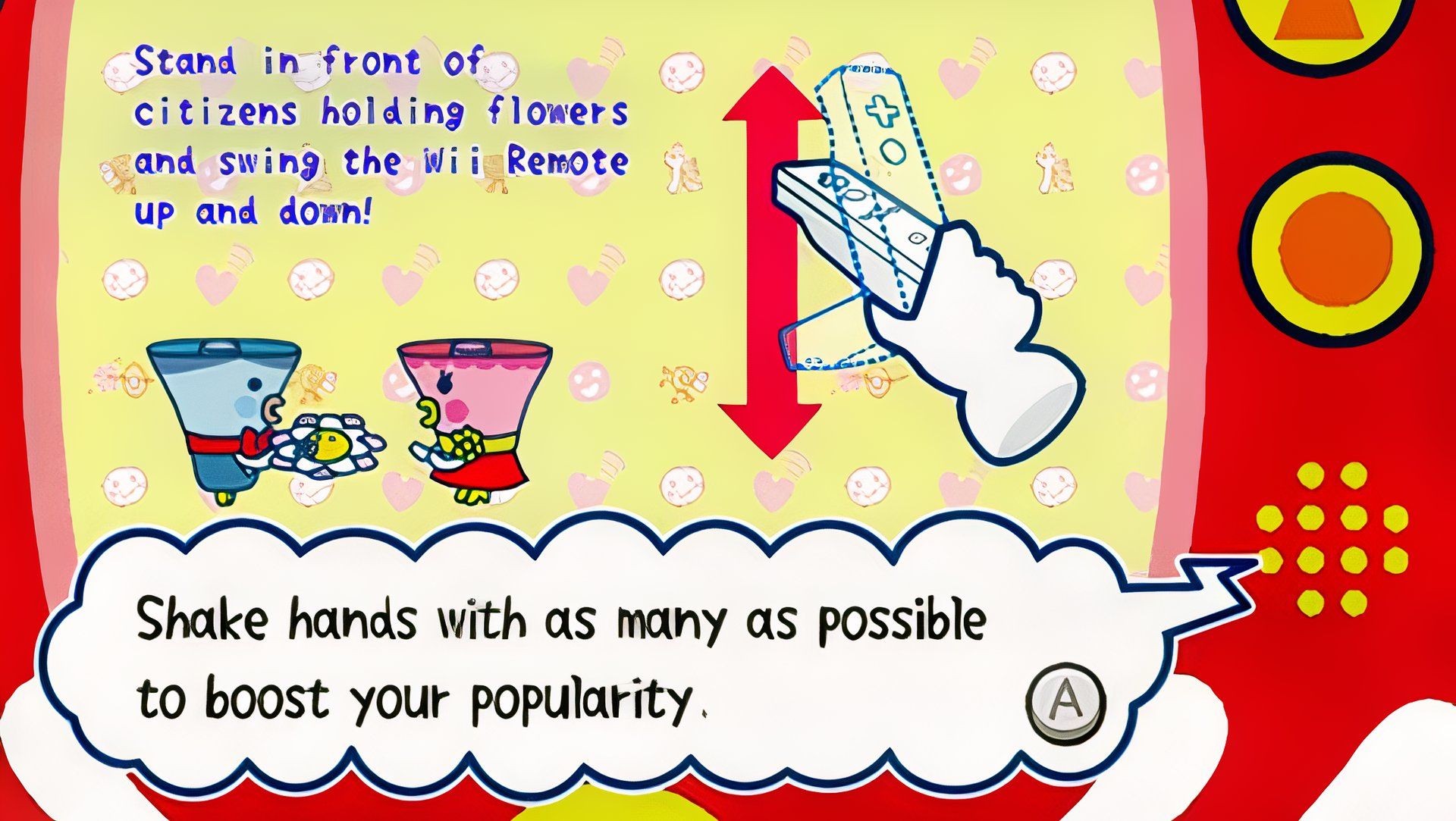 tamagotchi party on how to play with Wii remote