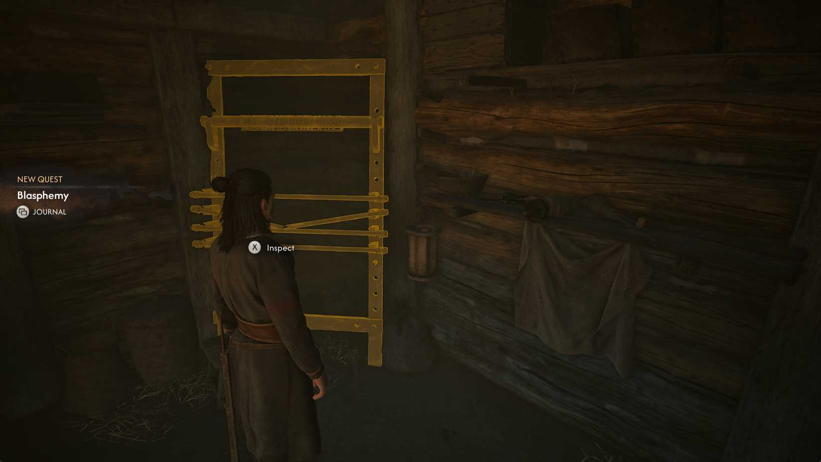 the-blood-of-dawnwalker-blasphemy-quest-how-save-gremla-banner-get-find-location - inspect weave
