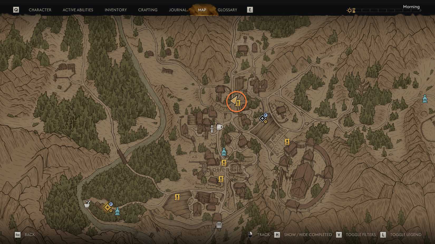 the-blood-of-dawnwalker-live-bait-quest-go to the river with siblings-play-tag-or-not-look-fishing-rod-focus-mode