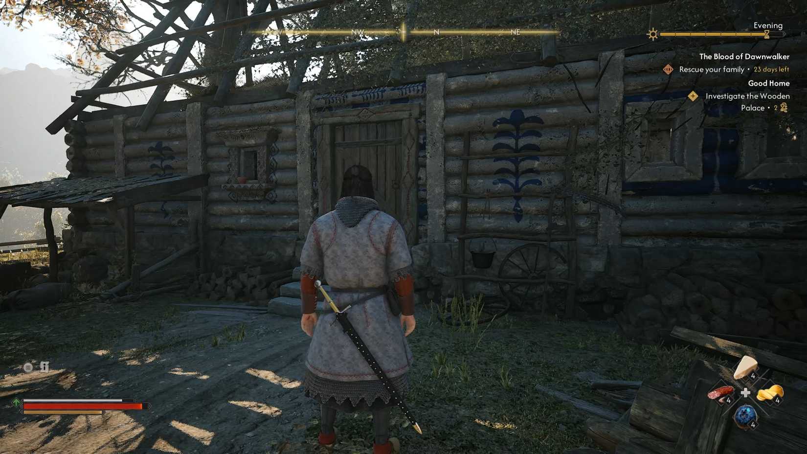 the-blood-of-dawnwalker-tbod-good-home-quest-choices-guide - investigate the wooden palace