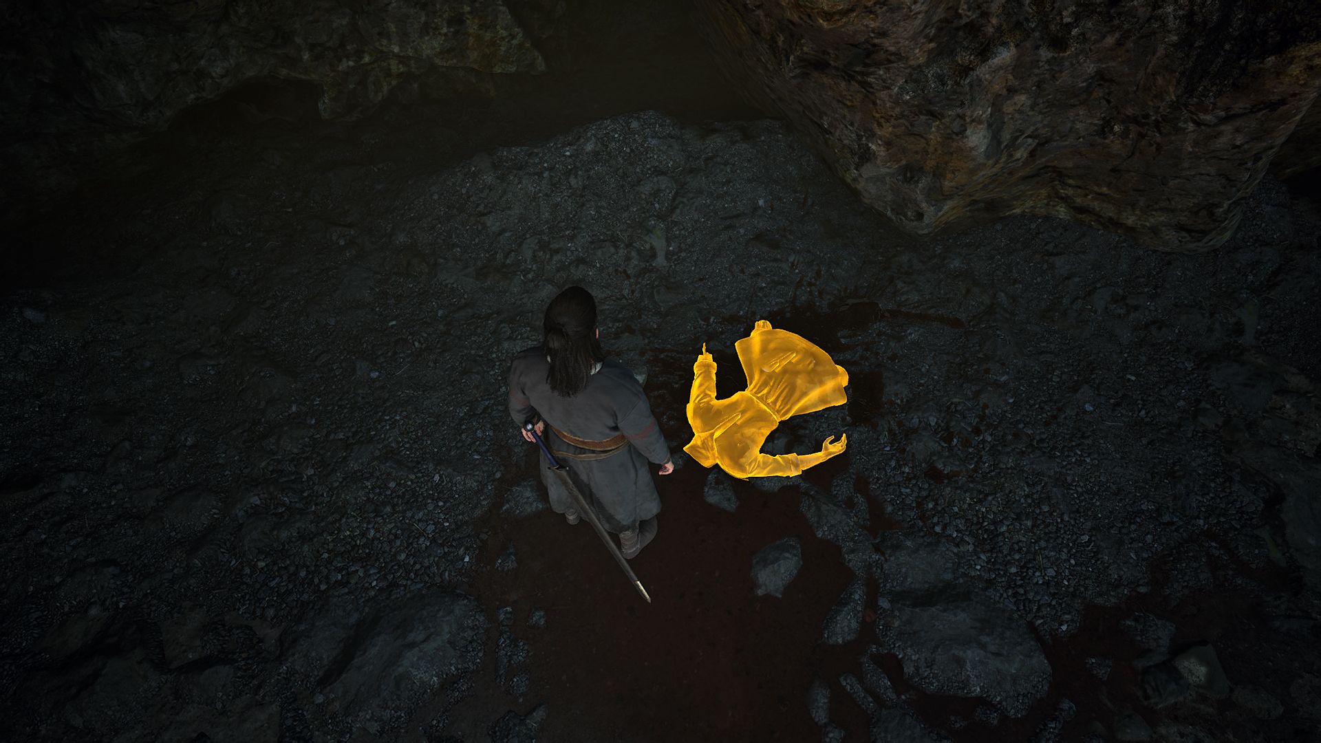 Secret Cache Marked With X In Blood of Dawnwalker (Into the Den Quest)