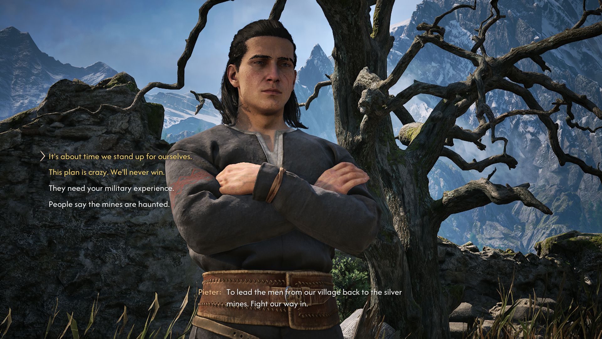 the-blood-of-dawnwalker-tbod-like-father-like-son-quest-choices-guide - its about time we stand up for ourselves - this plan is crazy we will never win