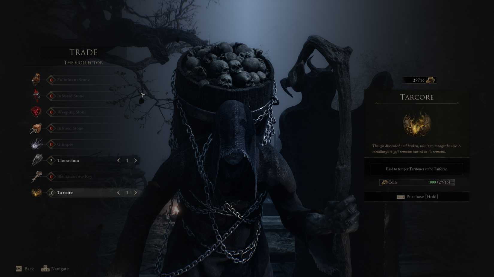 the collector night mode mortal shell 2