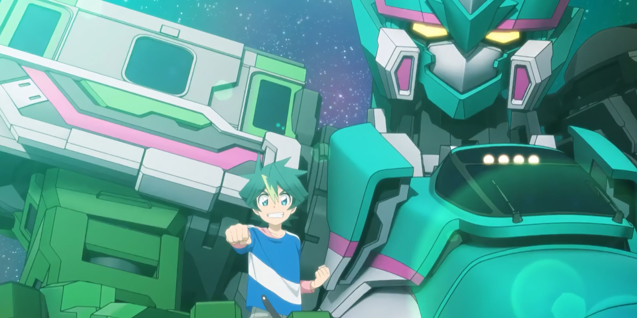 The green Shinkalion and its pilot