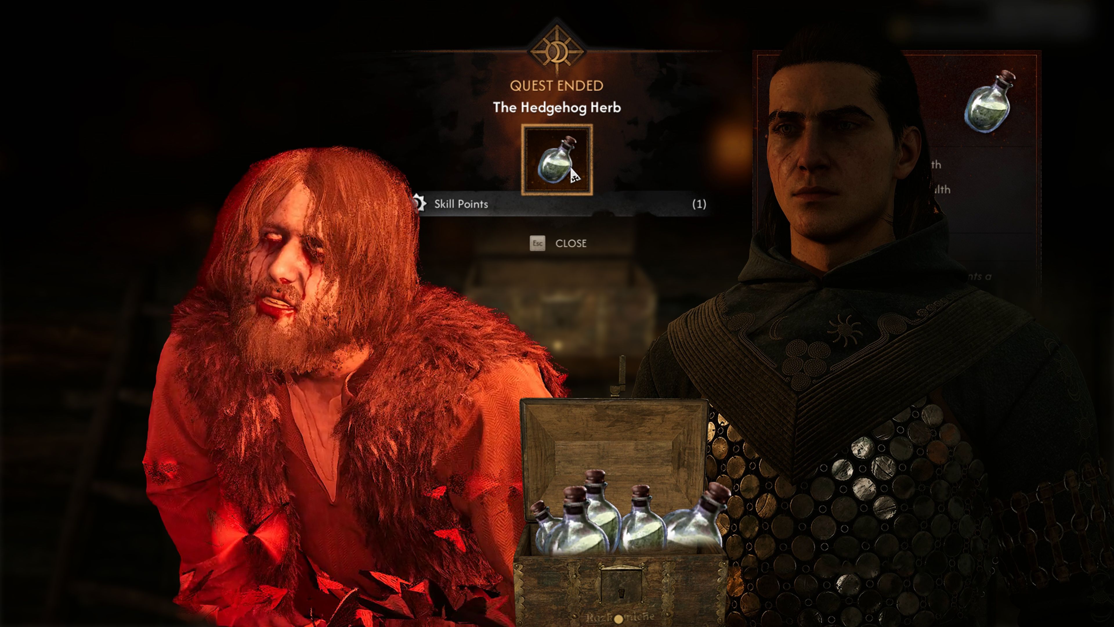 The Hedgehog Herb Quest In The Blood Of Dawnwalker (Razkovniche Elixir)