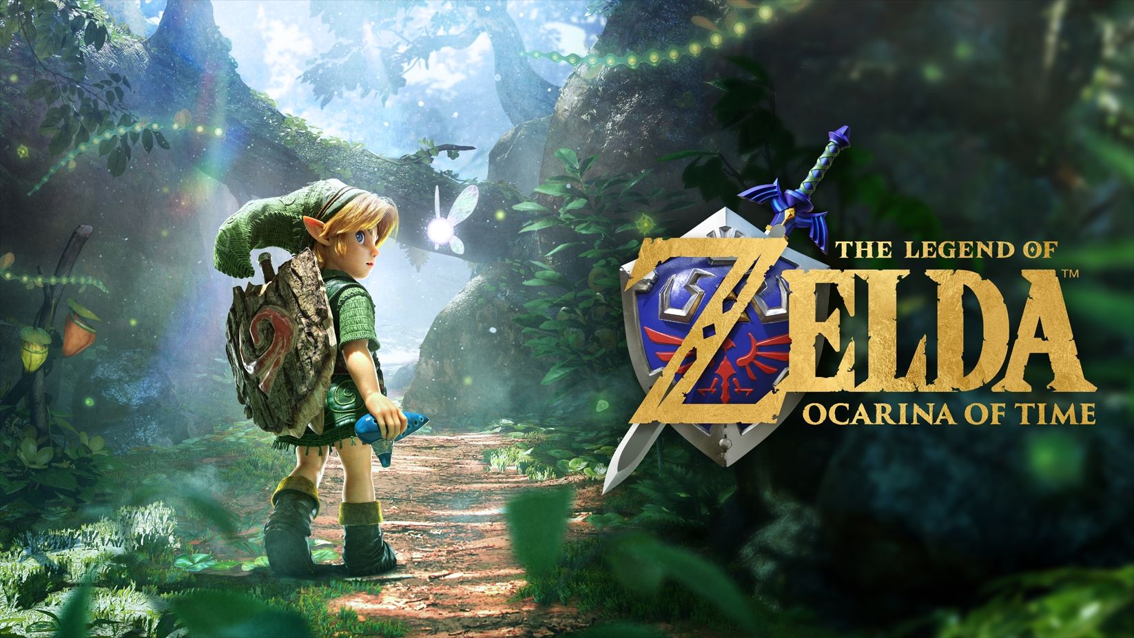 The Legend of Zelda Ocarina of Time Remake Key Art