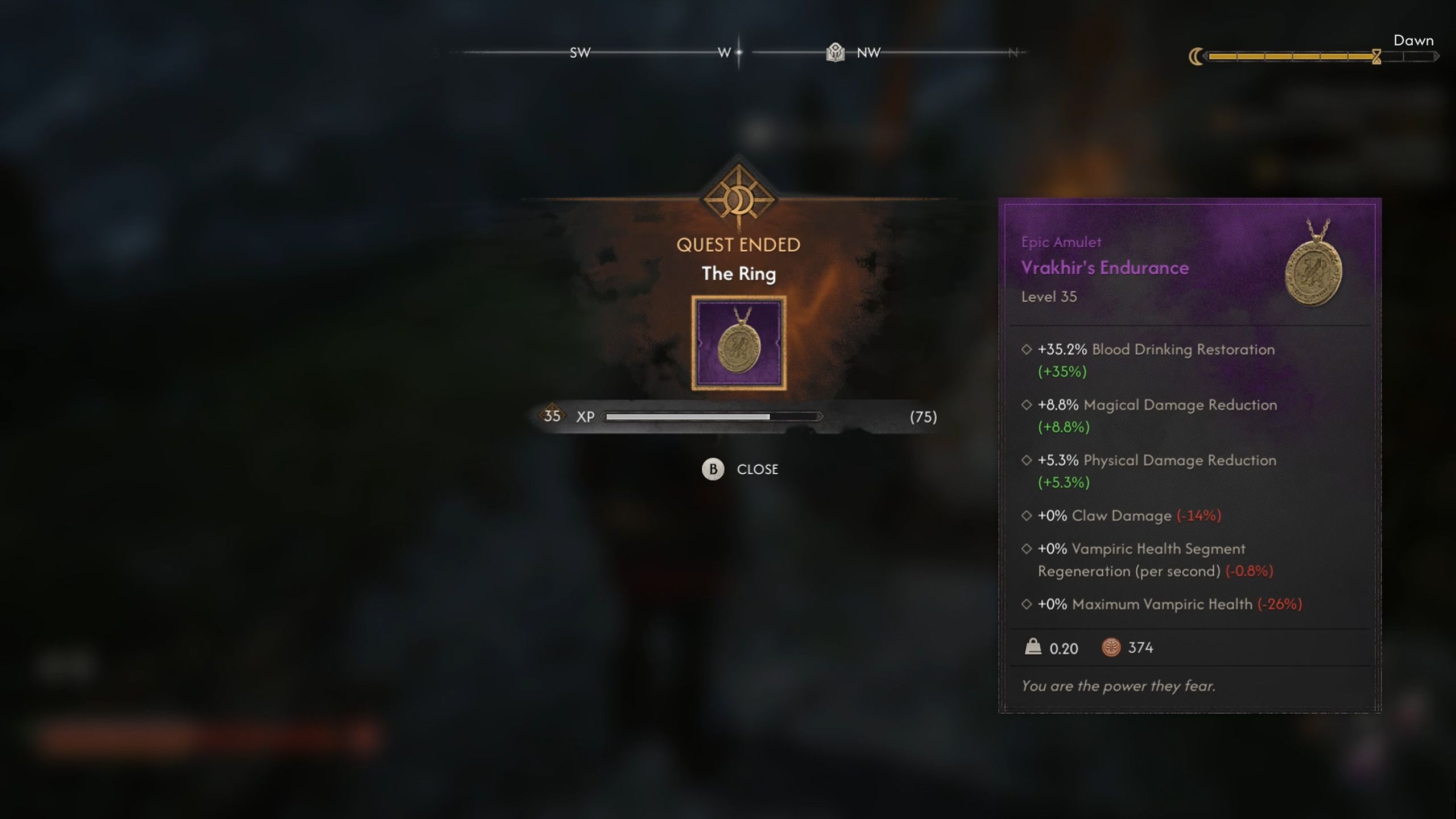 the ring quest 6 in the blood of dawnwalker