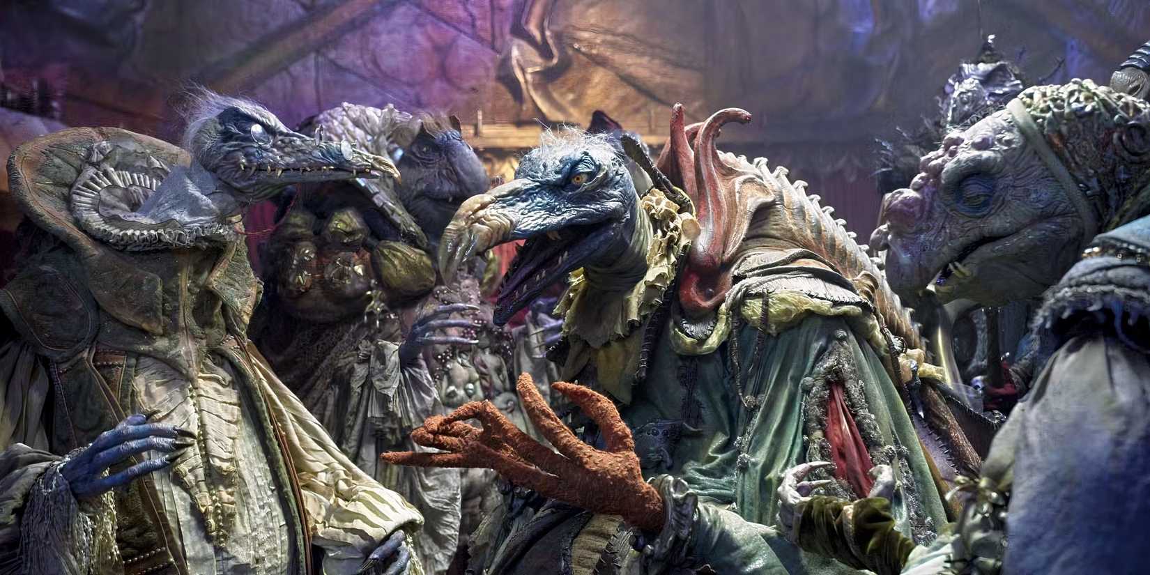 The Skeksis in The Dark Crystal Age of Resistance