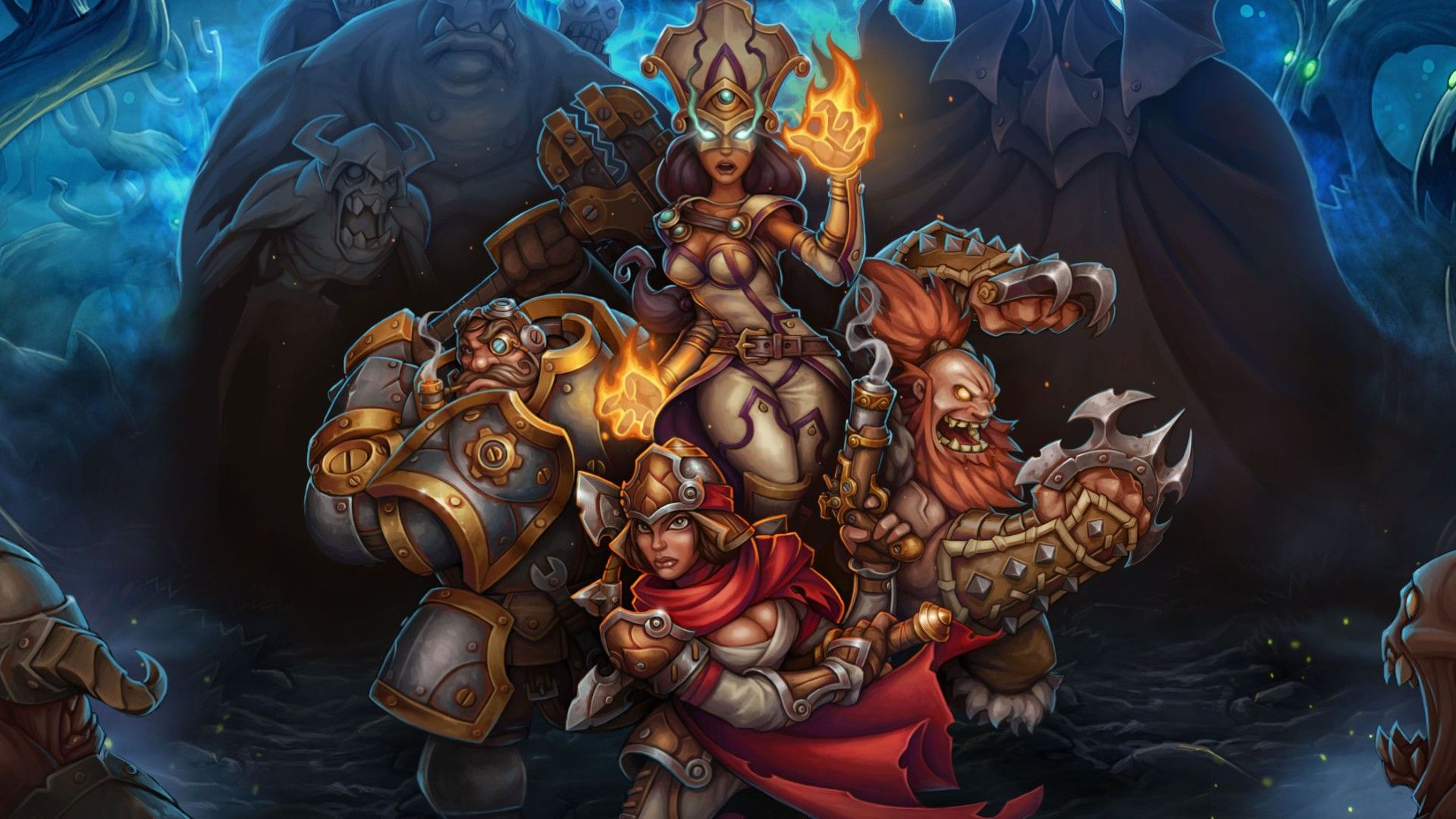 Torchlight 2 Characters Art