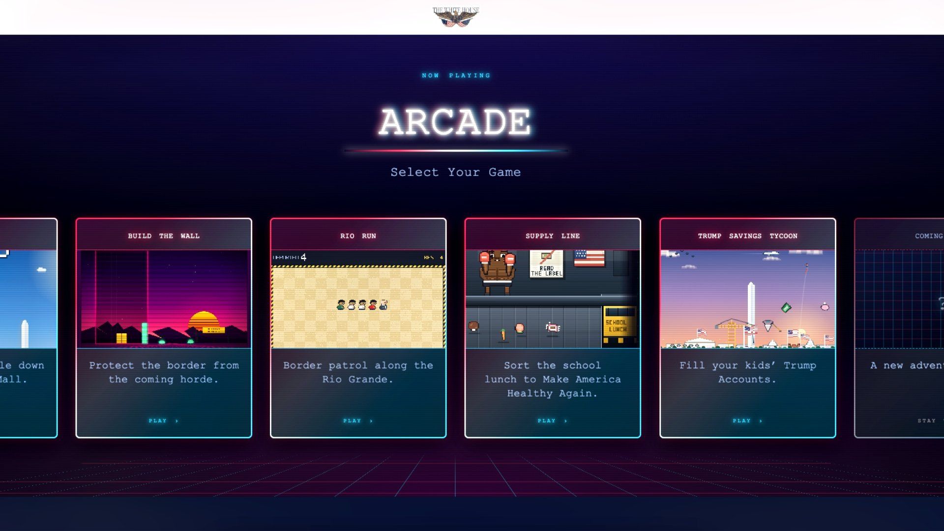 trump-arcade-white-house-arcade-games