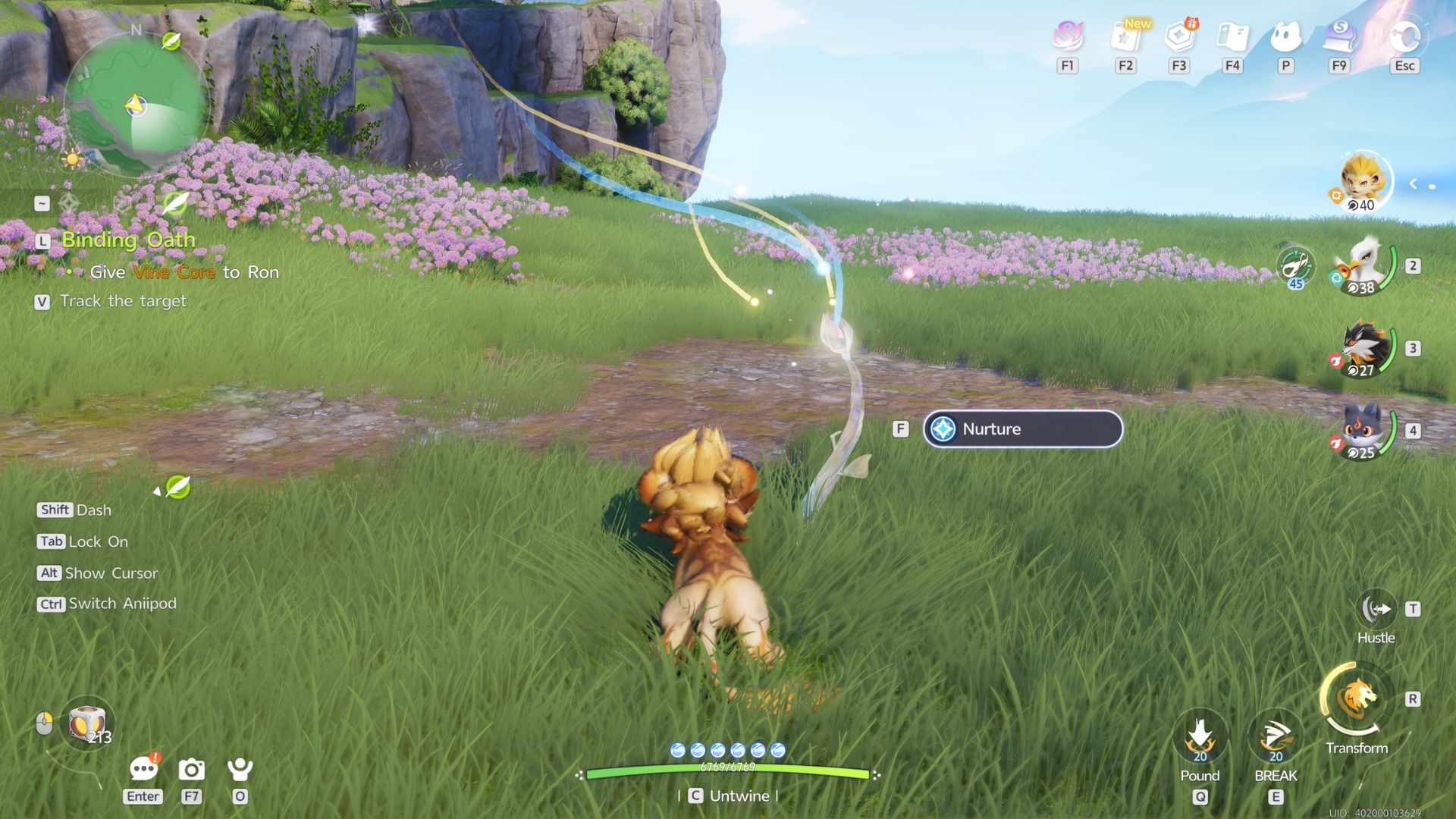 All Aniimo in Nimbus Fields