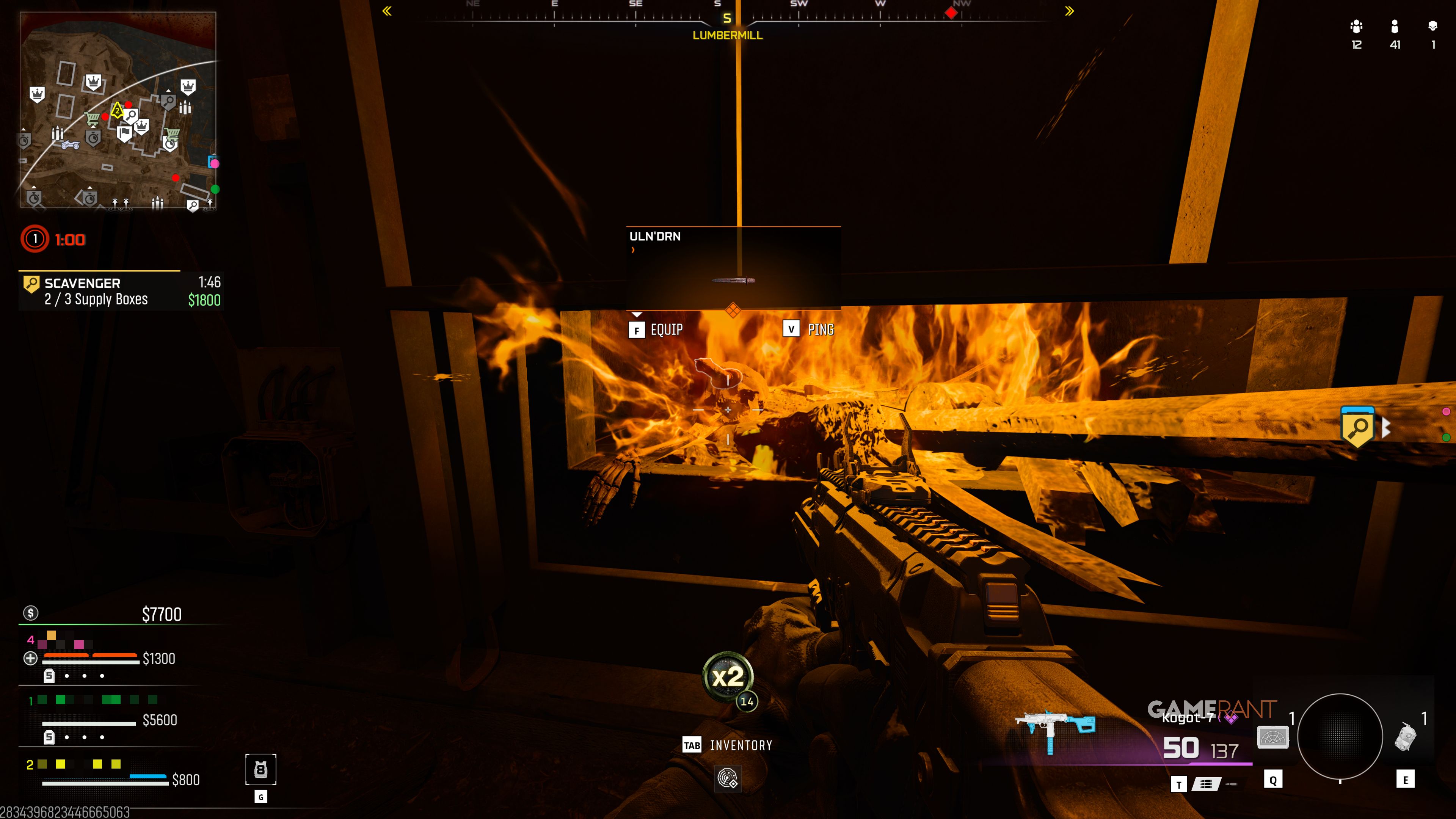 Uln'drn Sword Locations - Warzone Haunted Hollow - 3