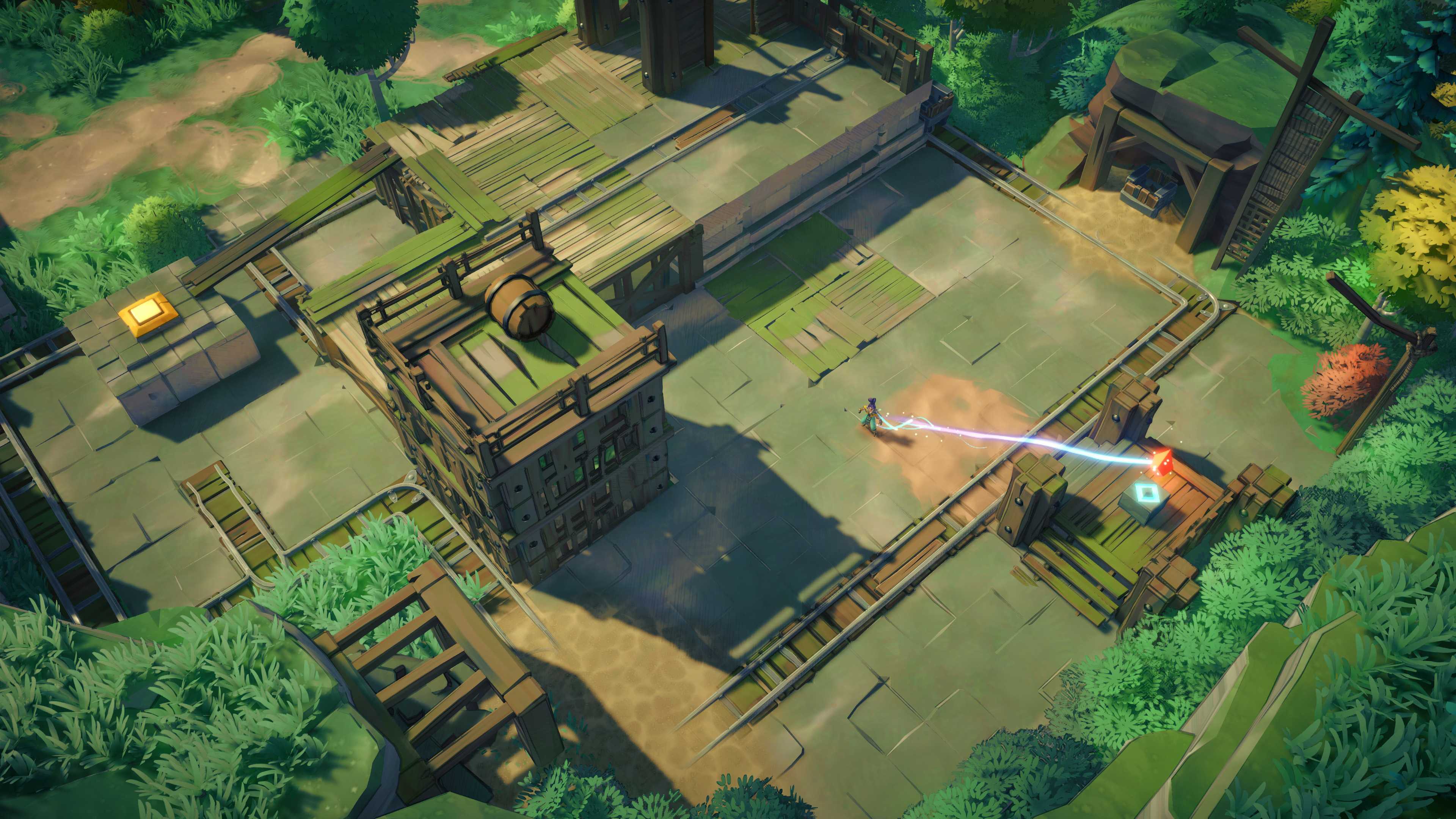 Uncanyon Screenshot showing puzzle