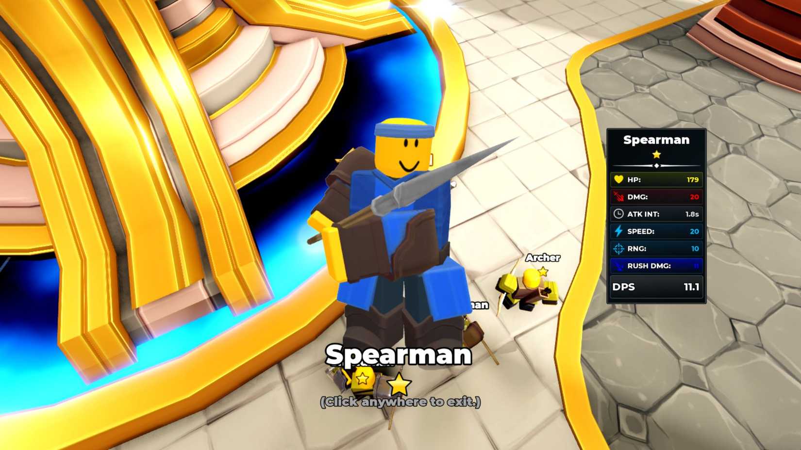 Command an Army spearman