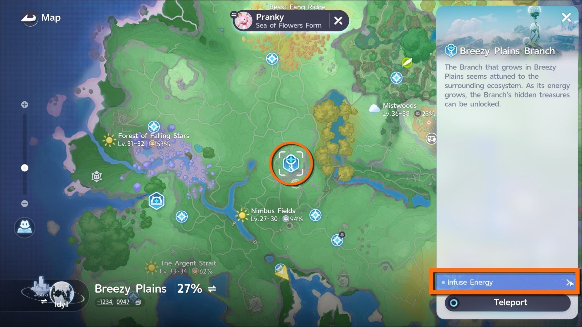 Unlock “Change Weather” Ability at Breezy Plains Branch