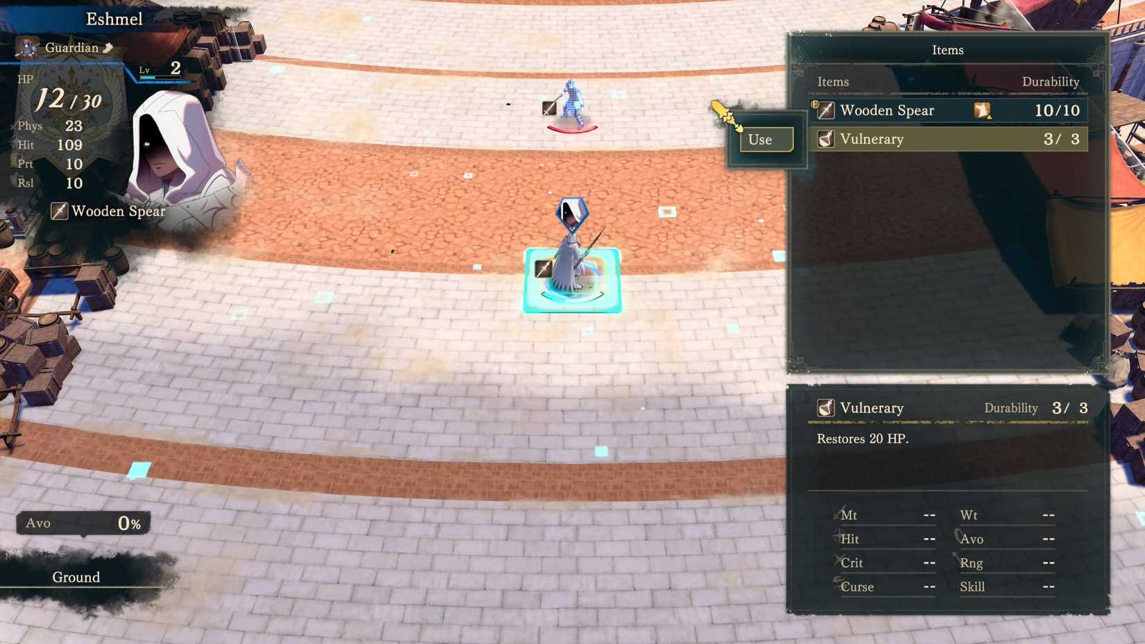 using items in fire emblem fortunes weave