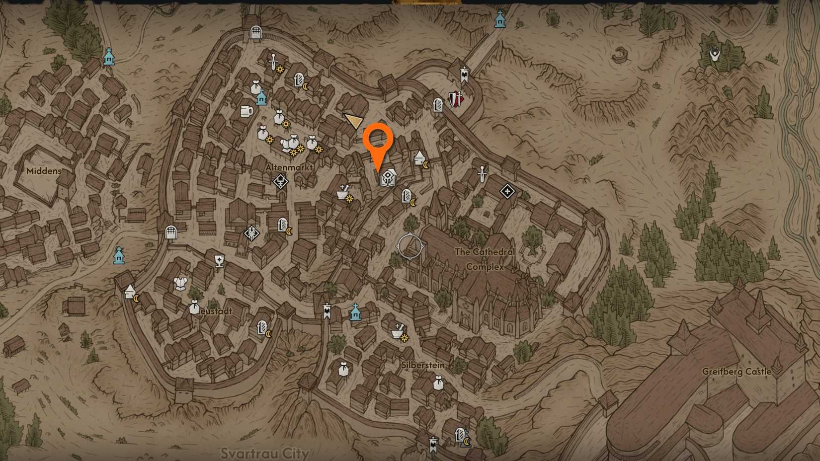 Vicho's Emporium Location Blood of Dawnwalker