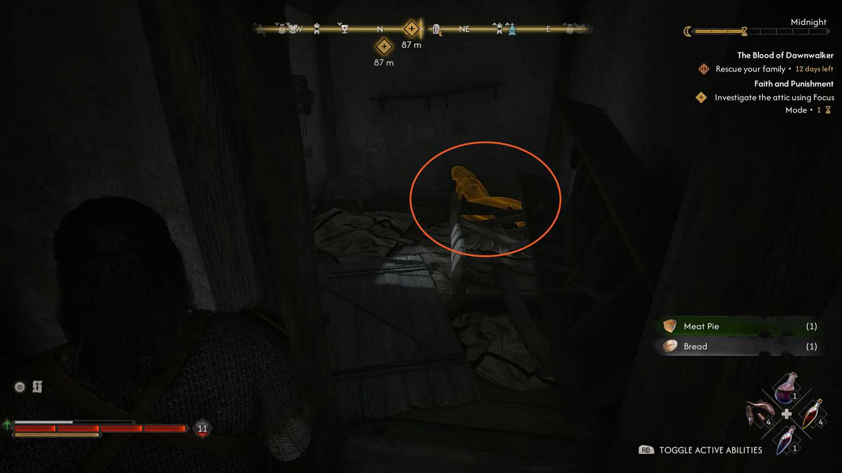 victim house in The Blood of Dawnwalker