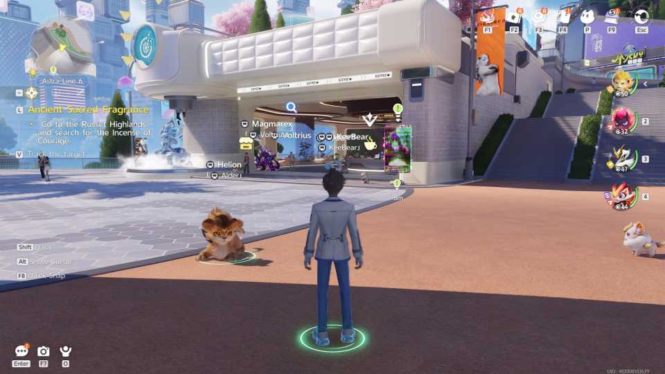Voxel Cube 1_ ChillBeanz Cafe Signboard location mysterious presence quest aniimo