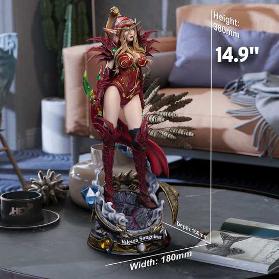 Warcraft Edisi Resmi Terbaru Seharga $400 Dikonfirmasi Rilis 2027 7 Warcraft Valeera Sanguinar HEX Collectibles Statue 2