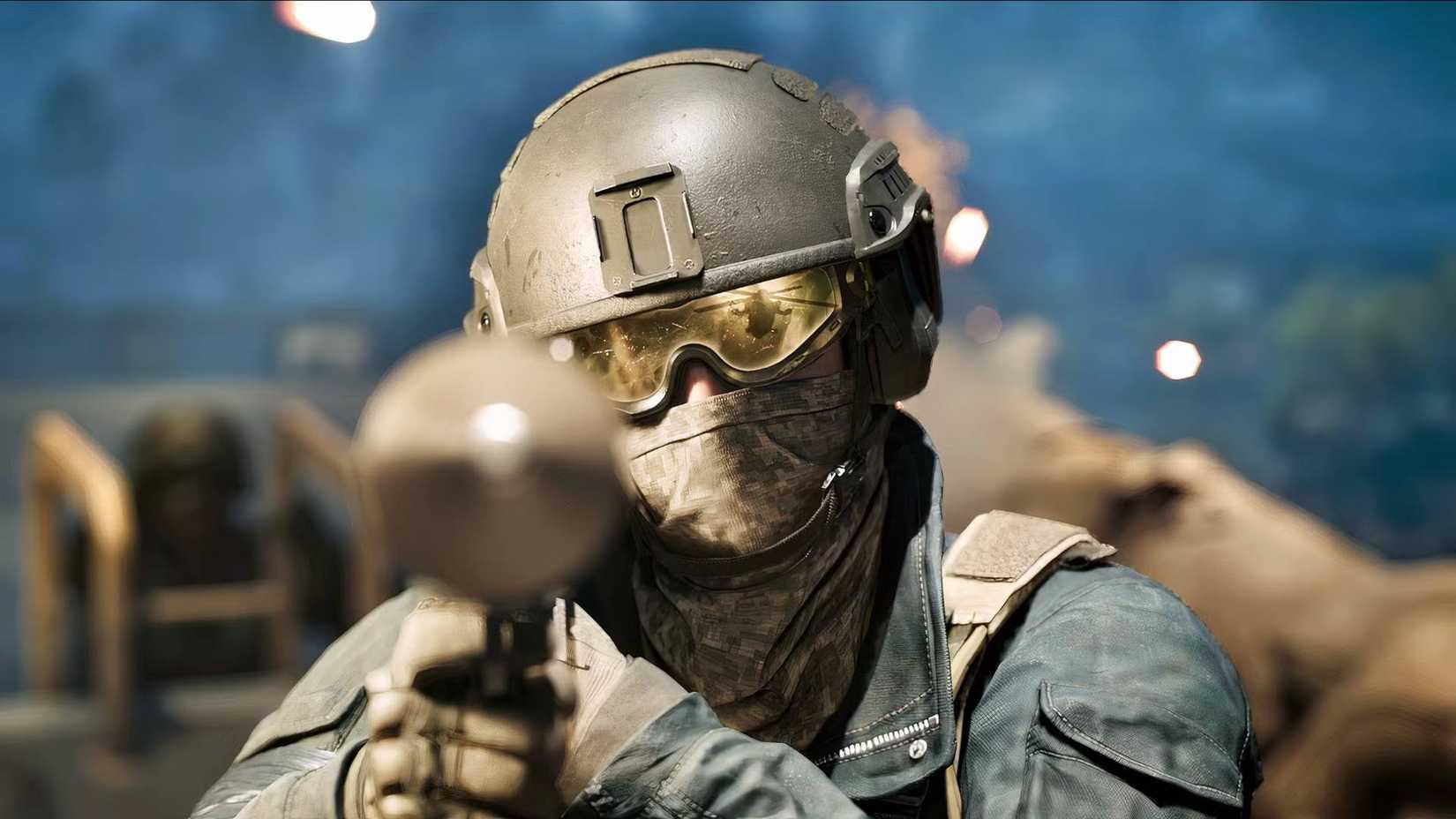 wardogs soldier aiming a weapon