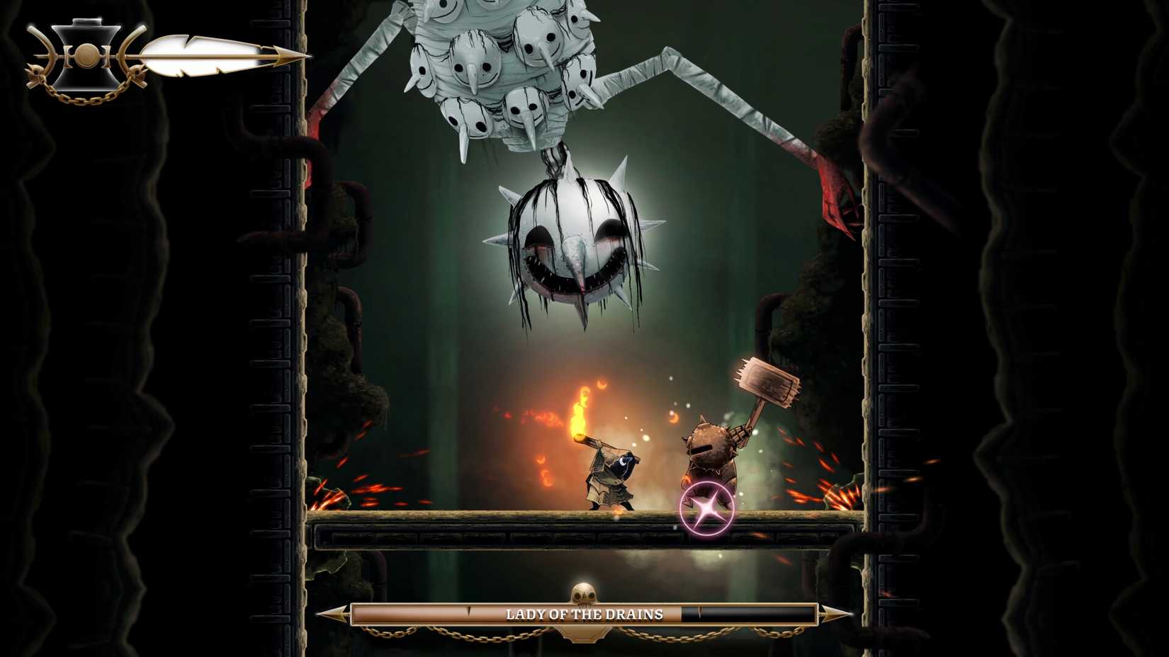 Well Dweller Lady of the Drains boss fight