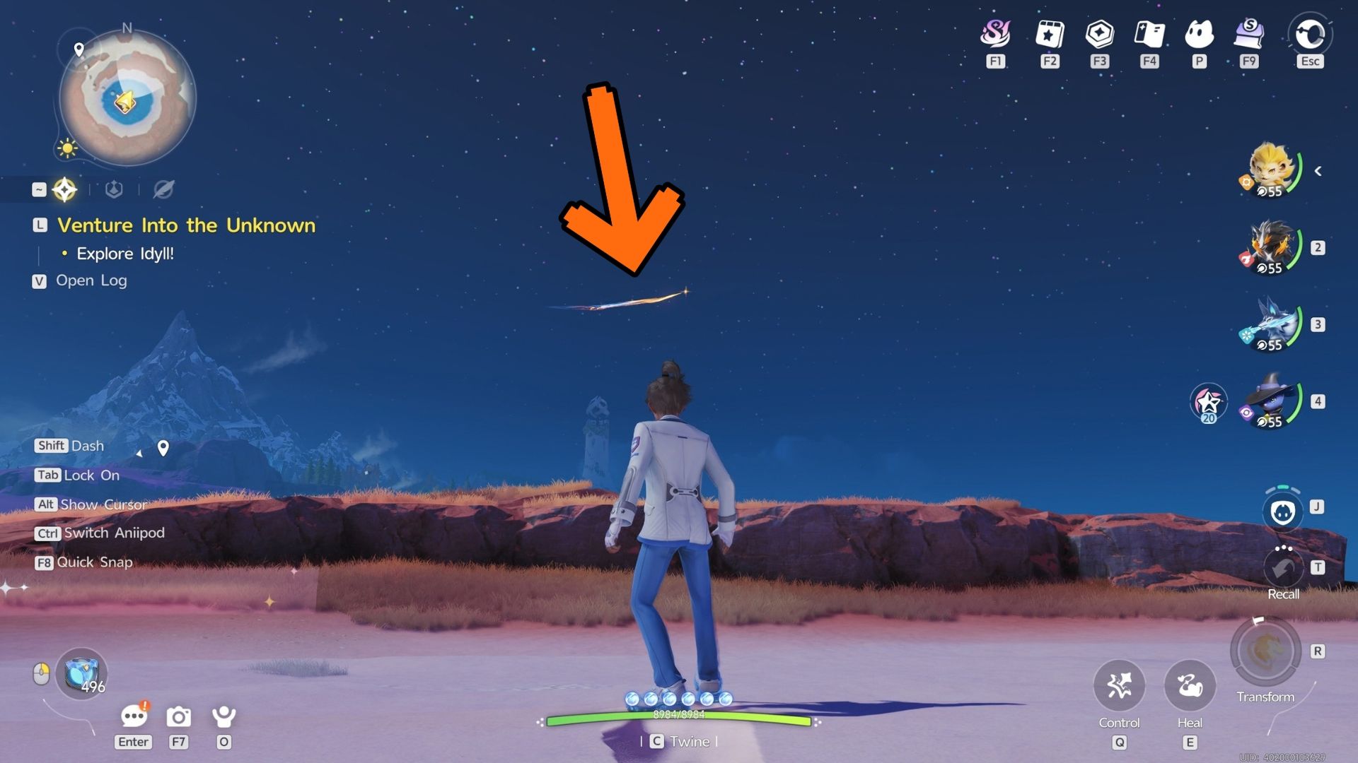 Where to Find Alpha Luminelle in Aniimo (2)