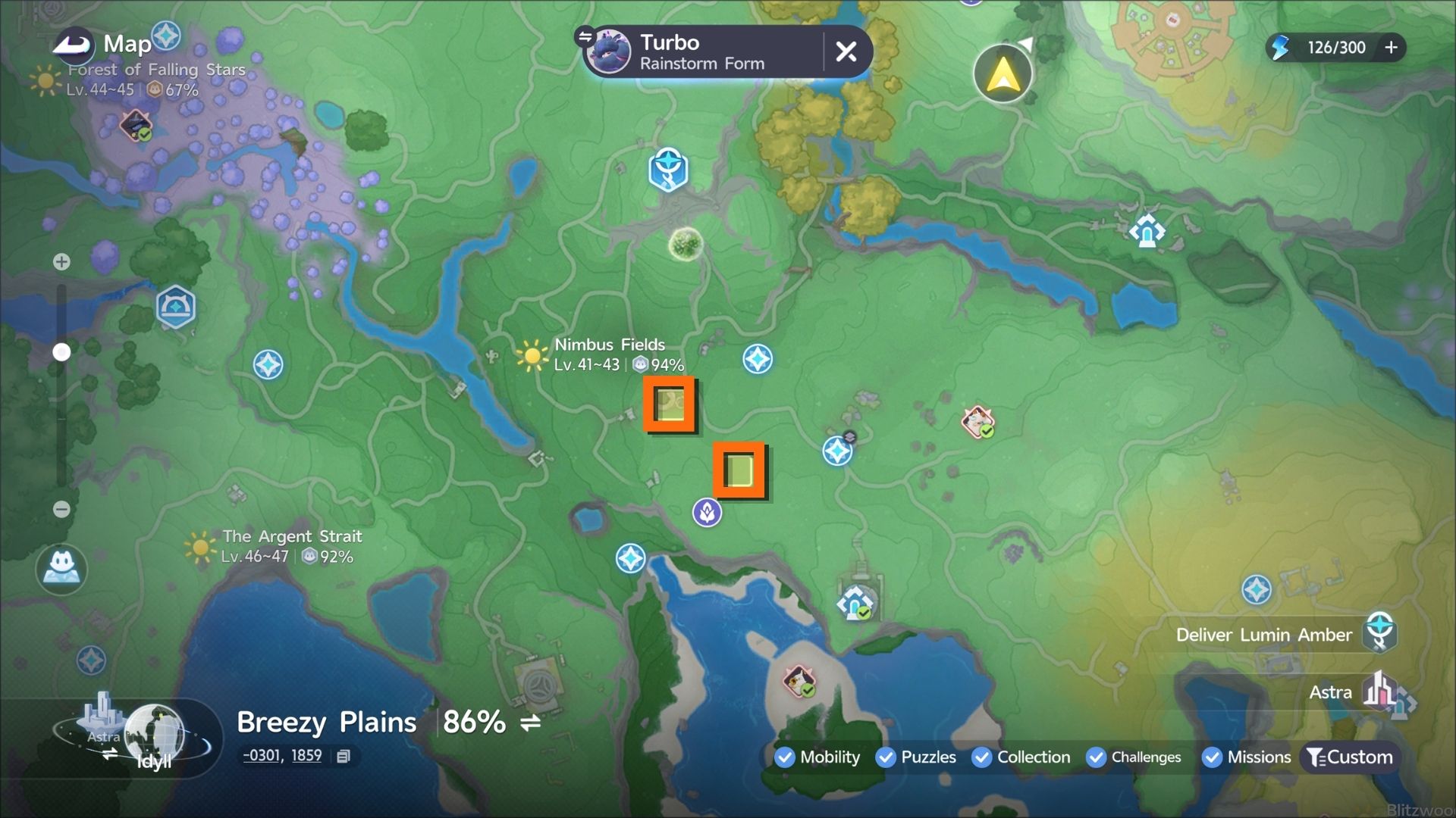 Where to Find Thunderstorm Turbo in Aniimo