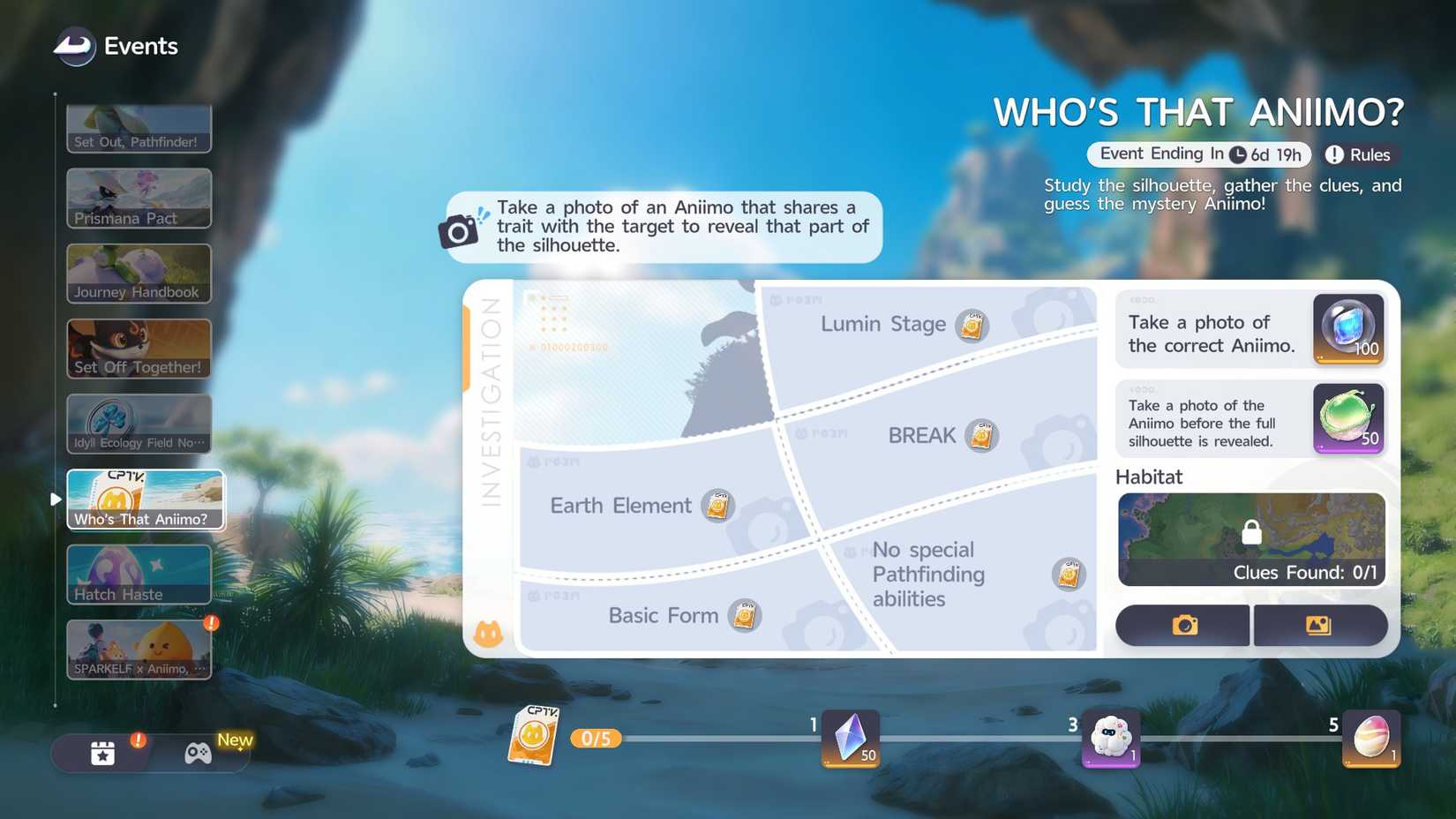 Whos That Aniimo Weekly Event