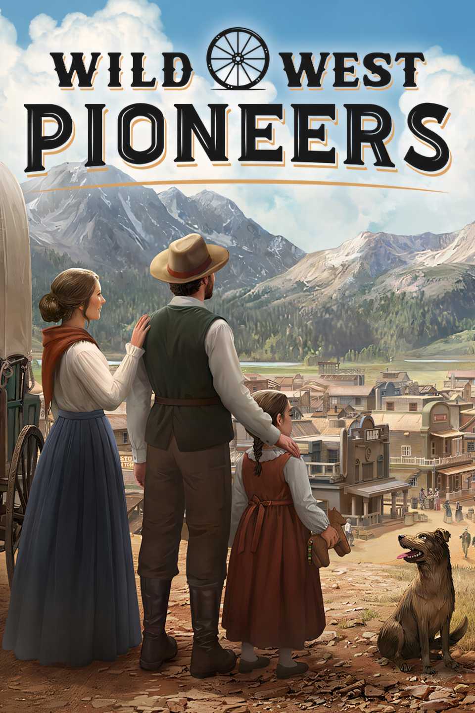 Wild West Pioneers Tag Page Cover Art