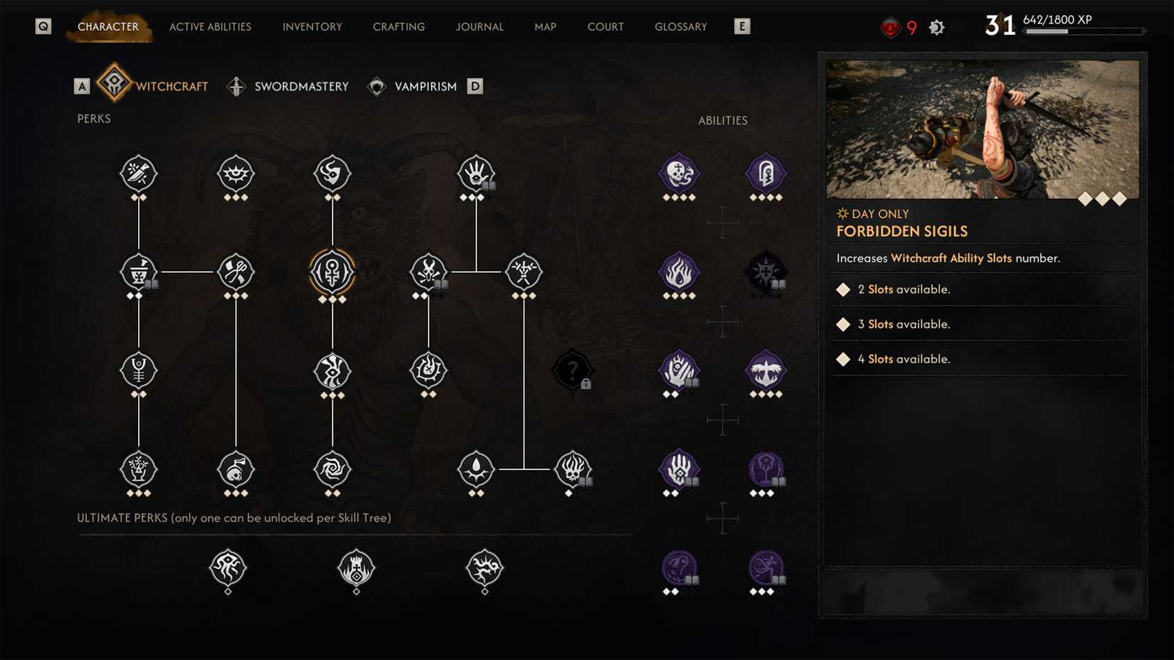 Witchcraft Manual Locations in The Blood of Dawnwalker