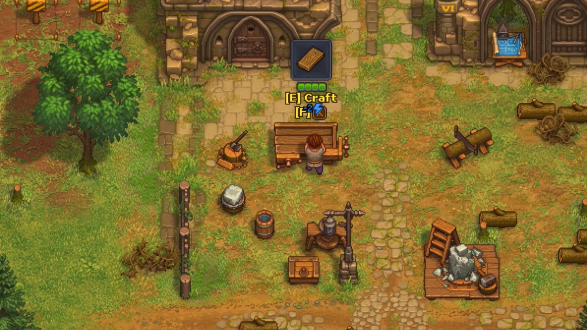 How to Get Wooden Planks in Graveyard Keeper 2