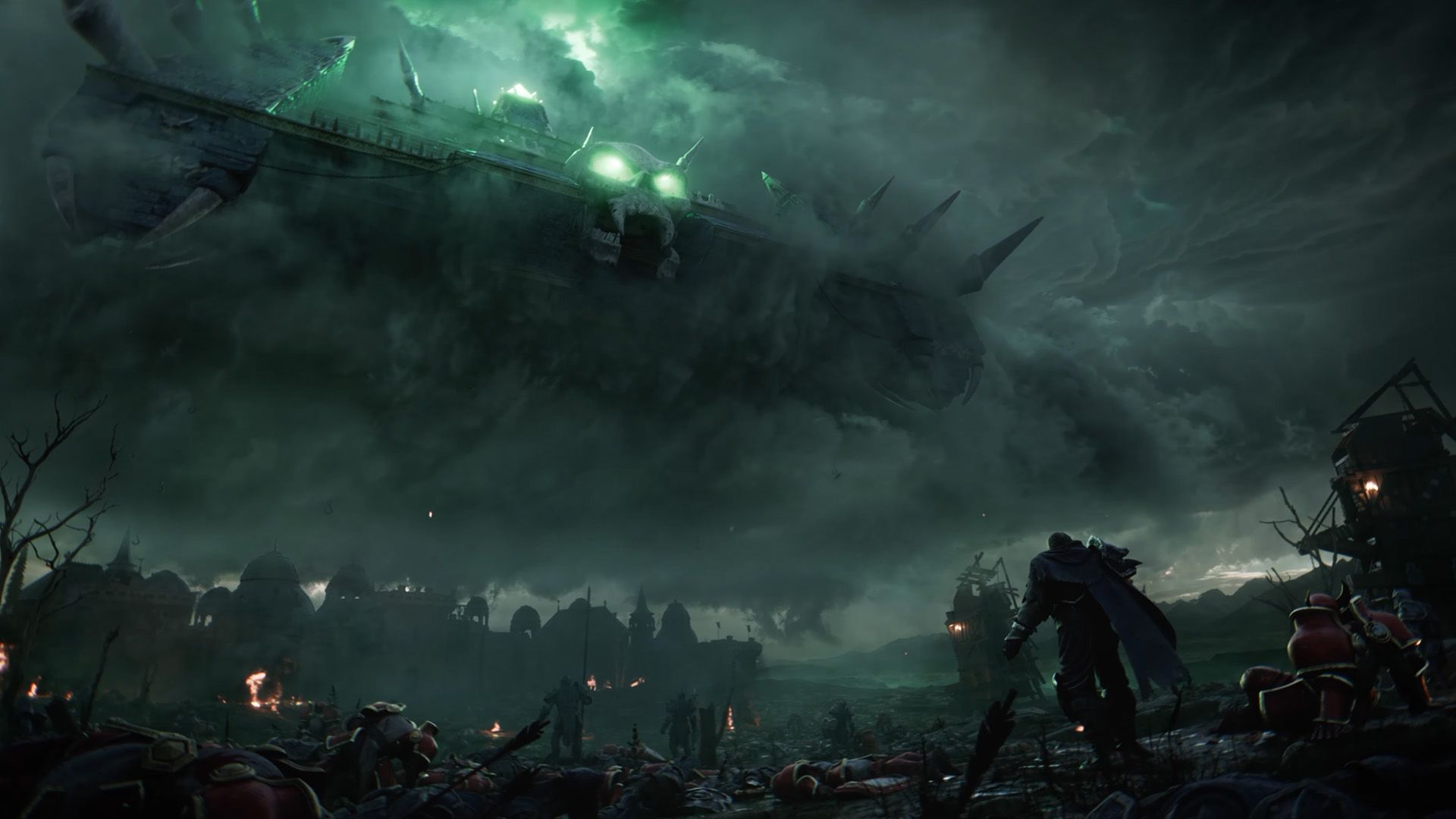 World of Warcraft 3 Reforged Forsaken Kingdom CGI trailer 3 ominous battlefield
