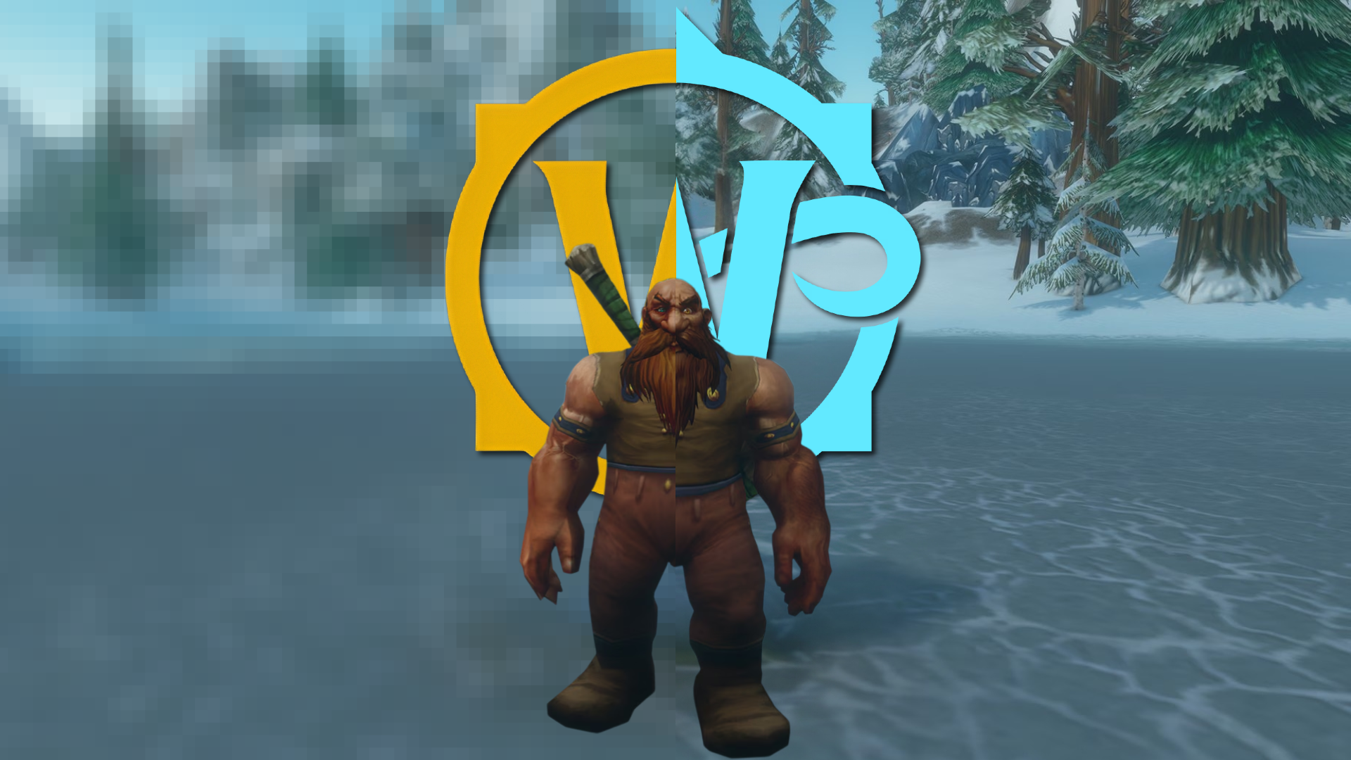 WoW Forever Dwarf and the resolution differences.